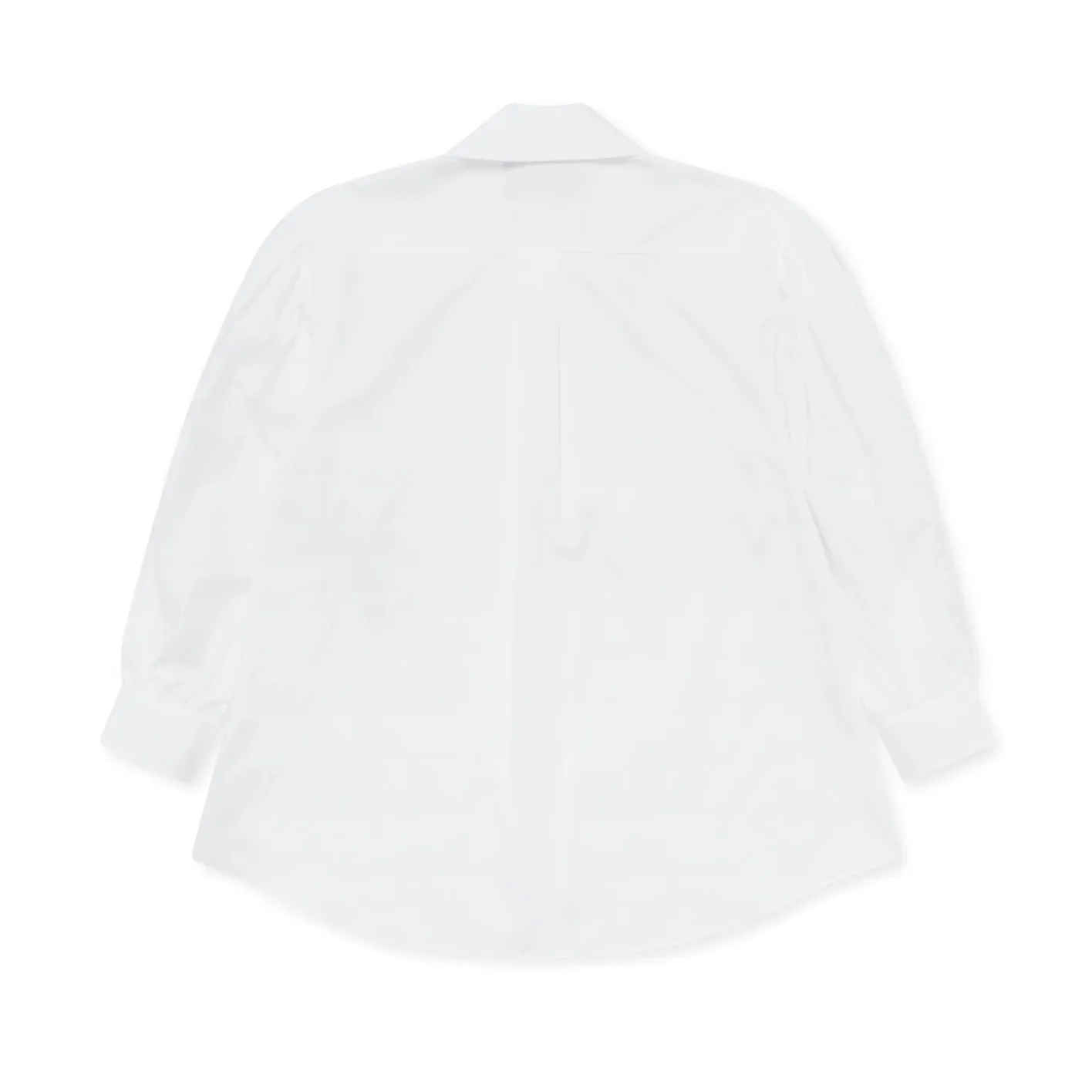 SIMONE ROCHA - Women's Embellished Classic Puff Sleeve Shirt - (White/Pearl) - Image 2