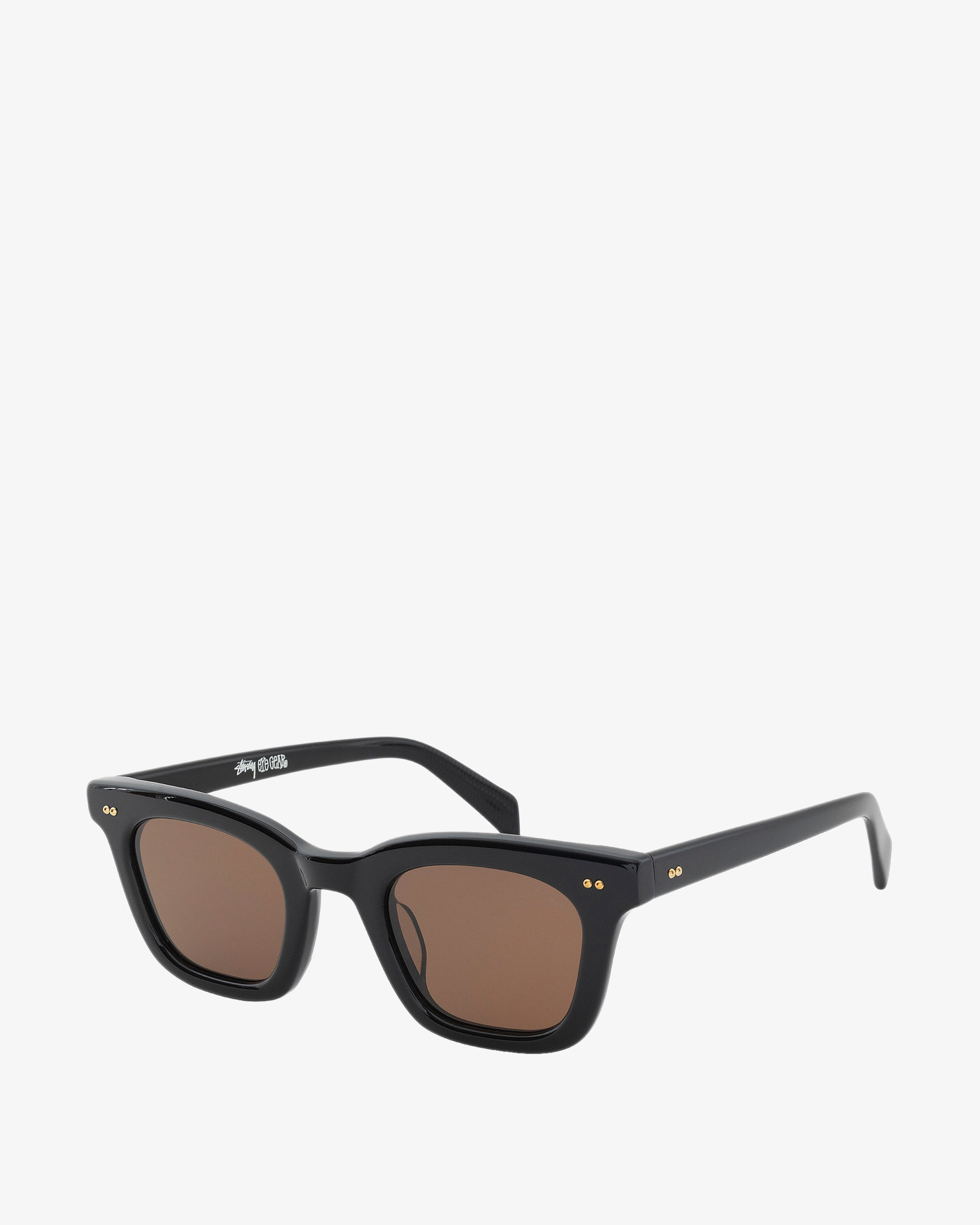 Stüssy - Ace Sunglasses - (Black/Brown) - Image 2