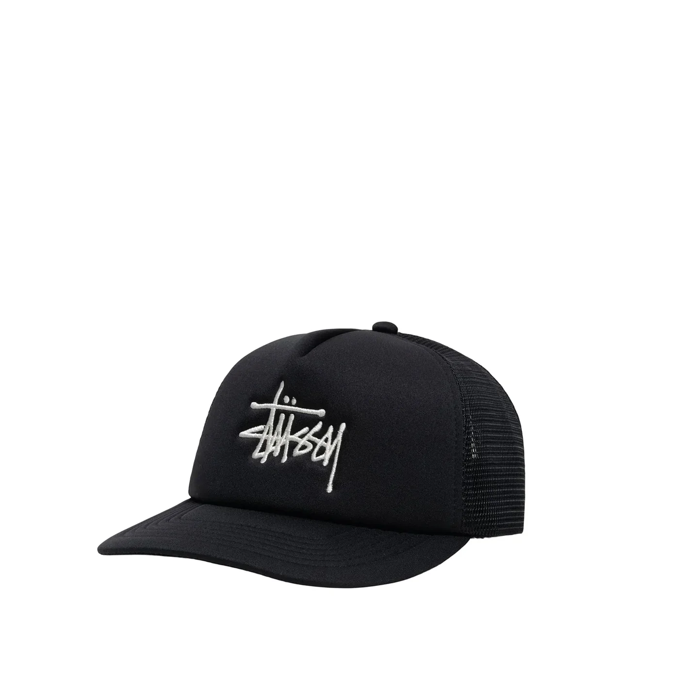 STÜSSY - Big Basic Trucker Cap - (Black) - Image 2