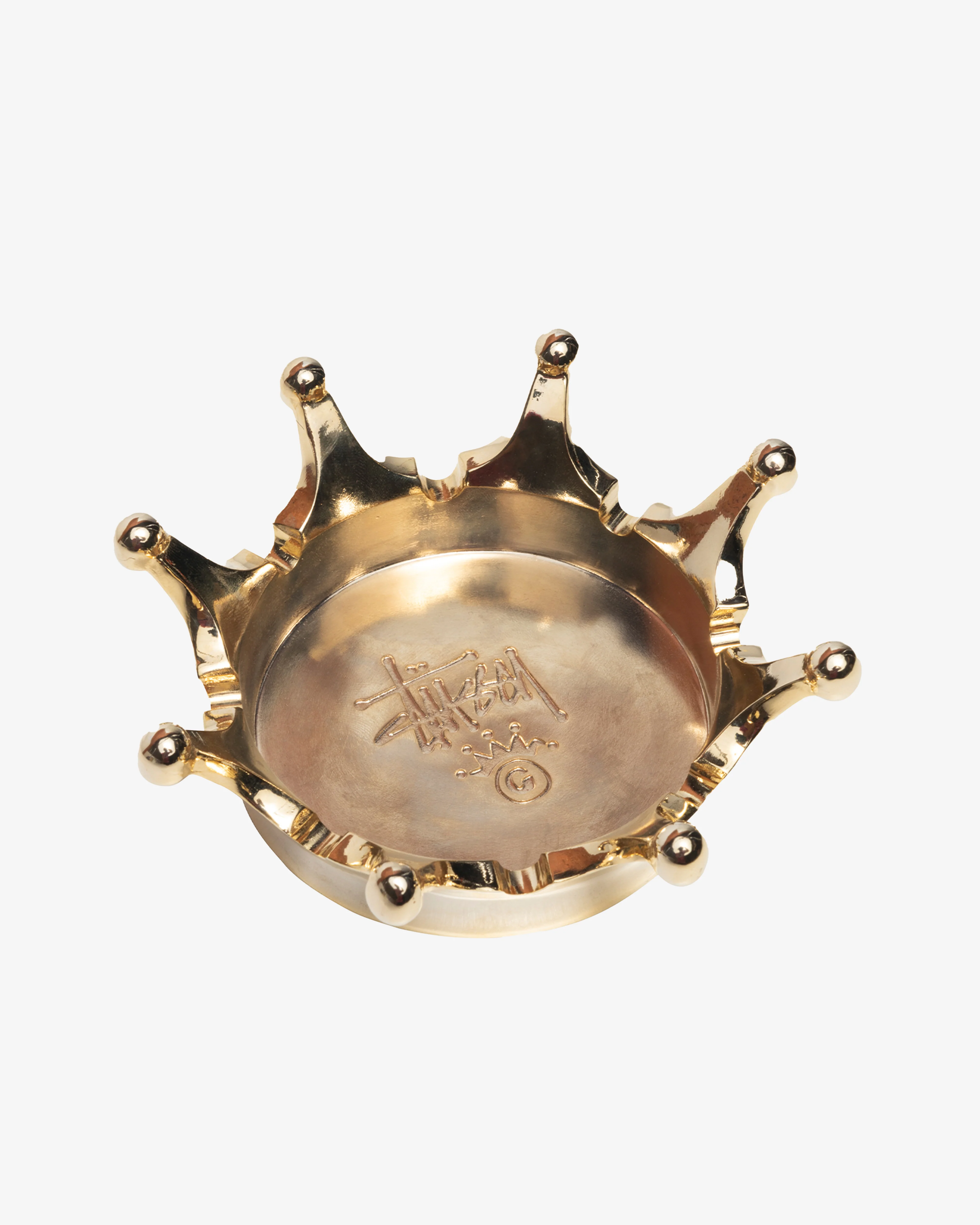 Stussy - Crown Ashtray - (Brass) - Image 3