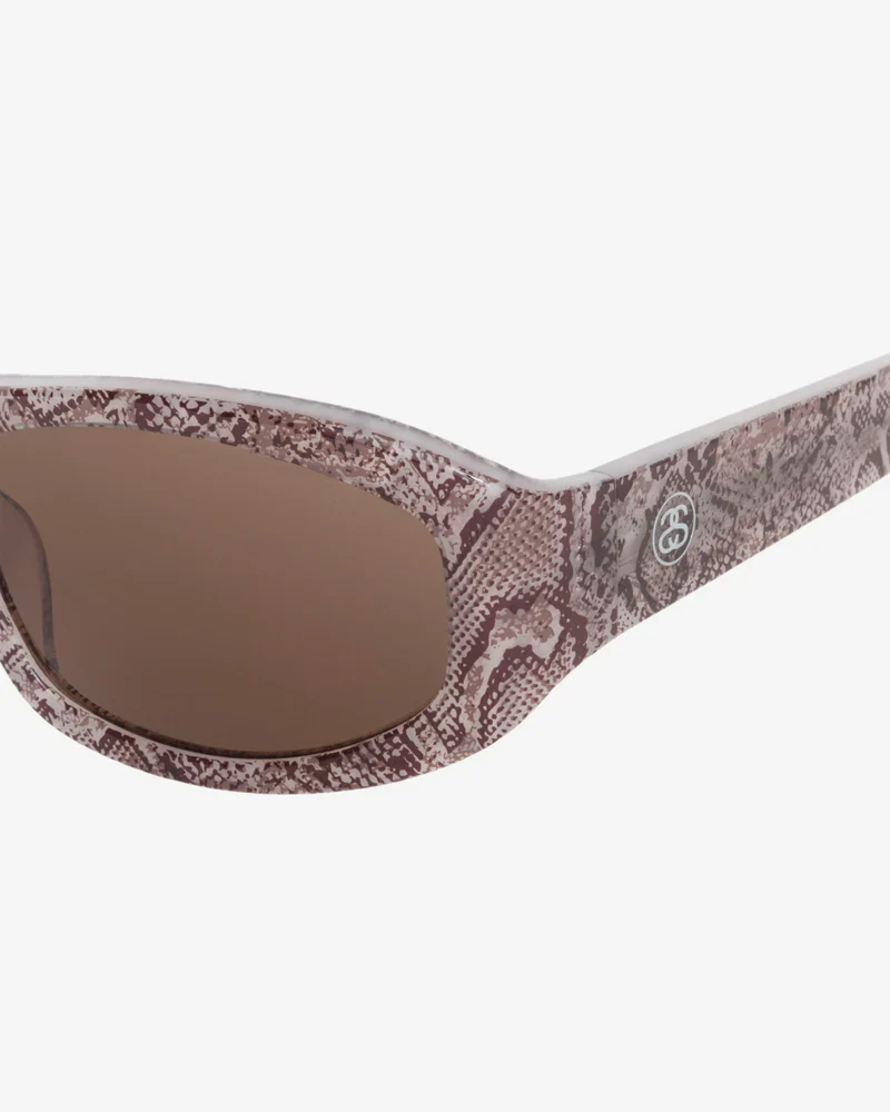 Stüssy - Landon Sunglasses - (Snake Skin/Brown) - Image 4