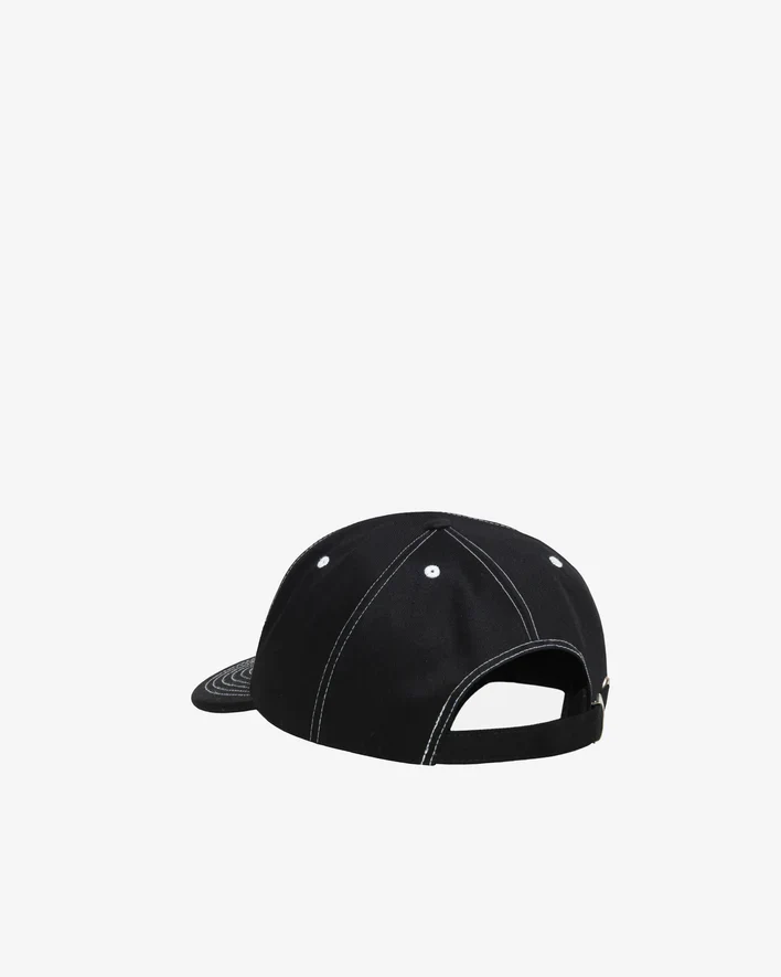 Stüssy - Mid Stüssy Service Strapback - (True Black) - Image 3