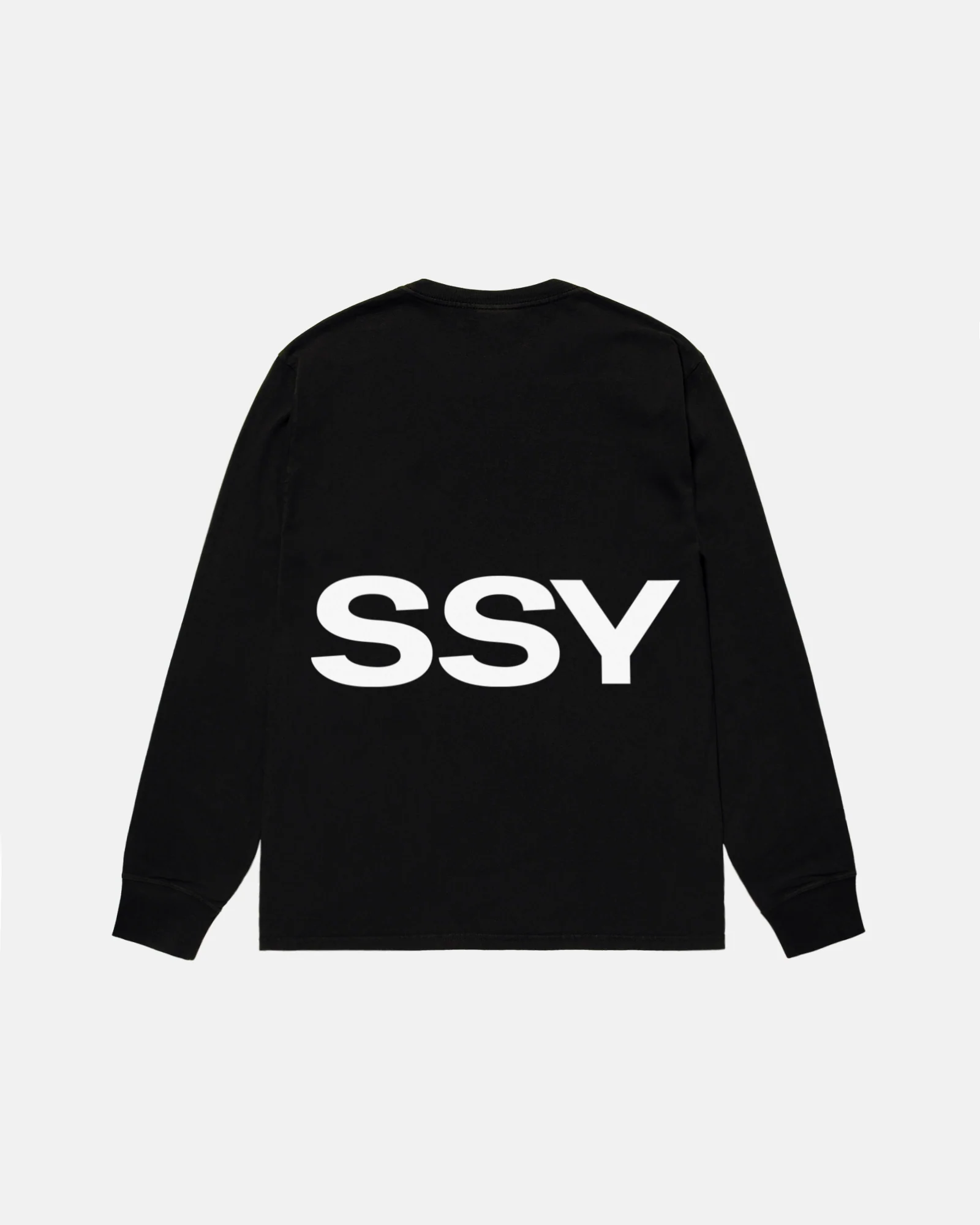 Stüssy - Men's All Caps Ls Tee - (Black) - Image 2