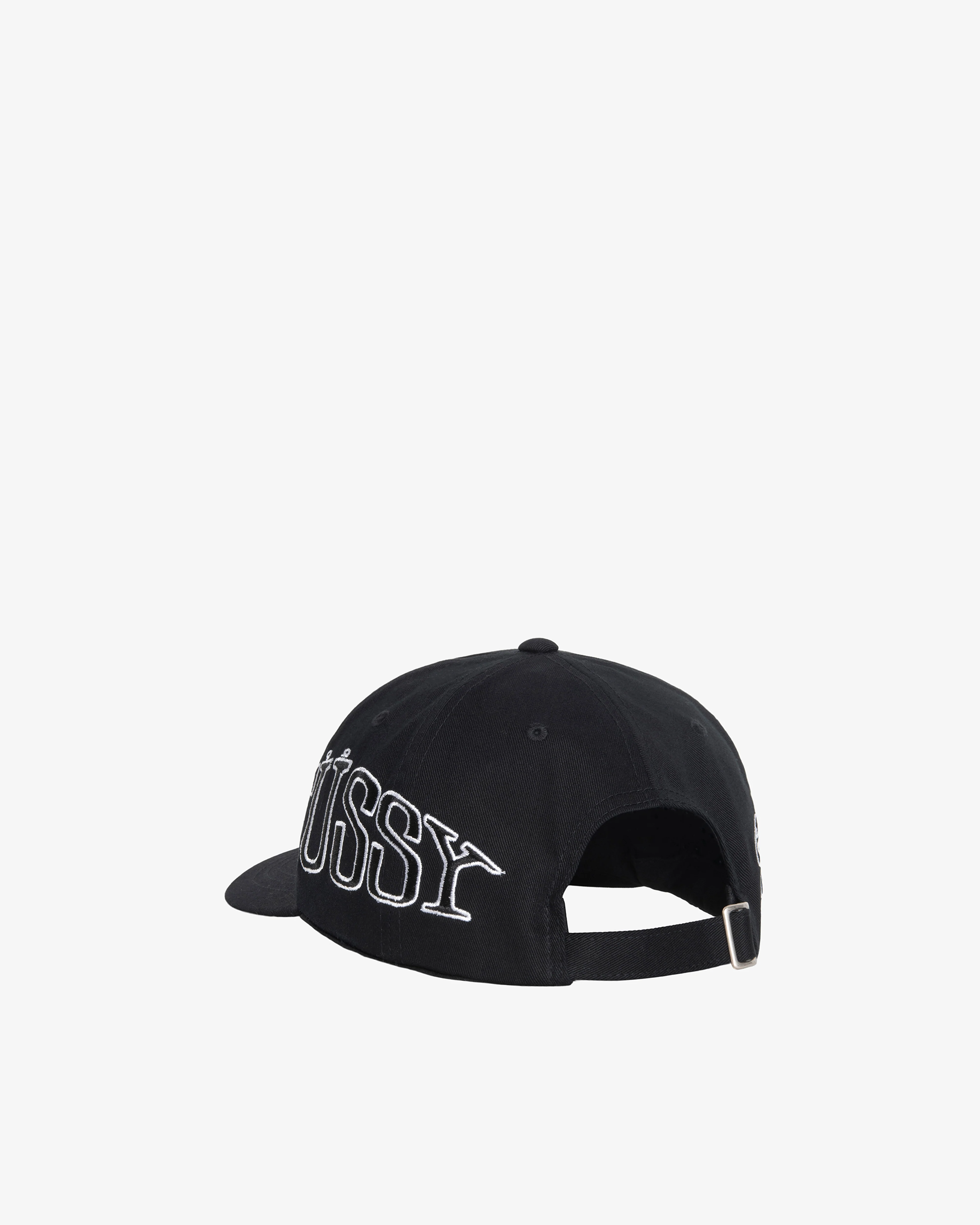 Stüssy - Men's Arc Low Pro Strapback Cap - (Black) - Image 3
