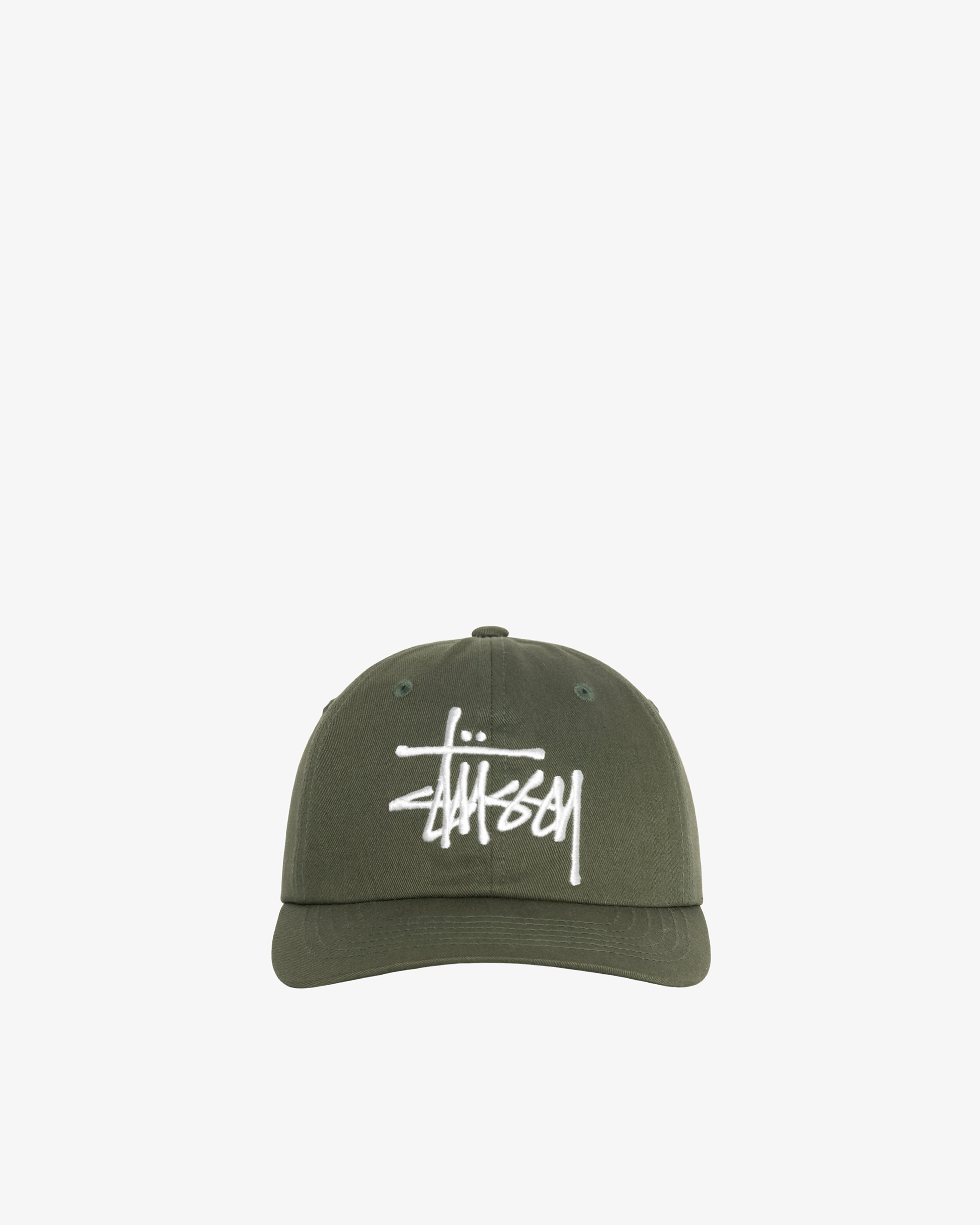 Stüssy - Men's Big Basic Vintage Cap - (Moss)