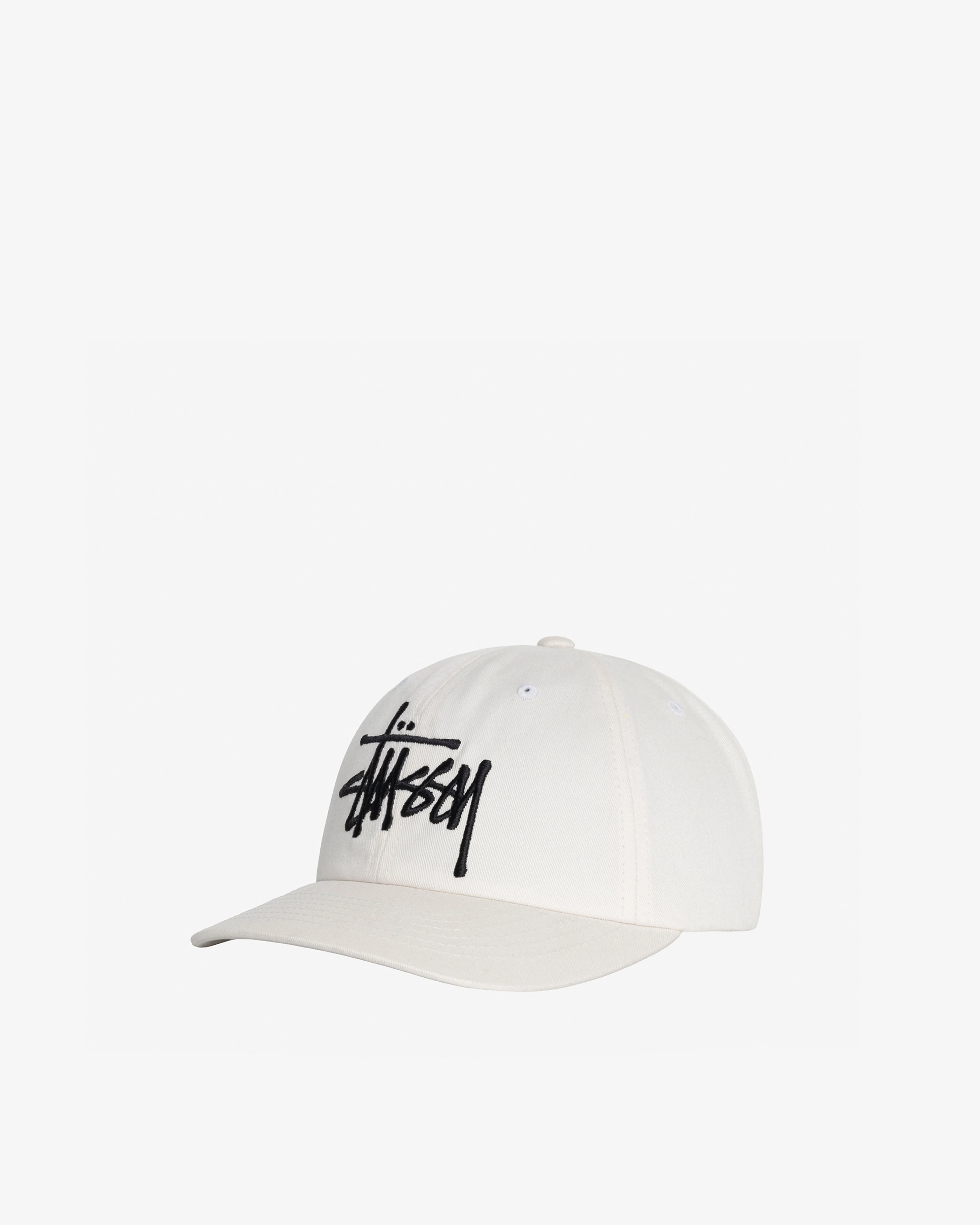 Stüssy - Men's Big Basic Vintage Cap - (Snow) - Image 2