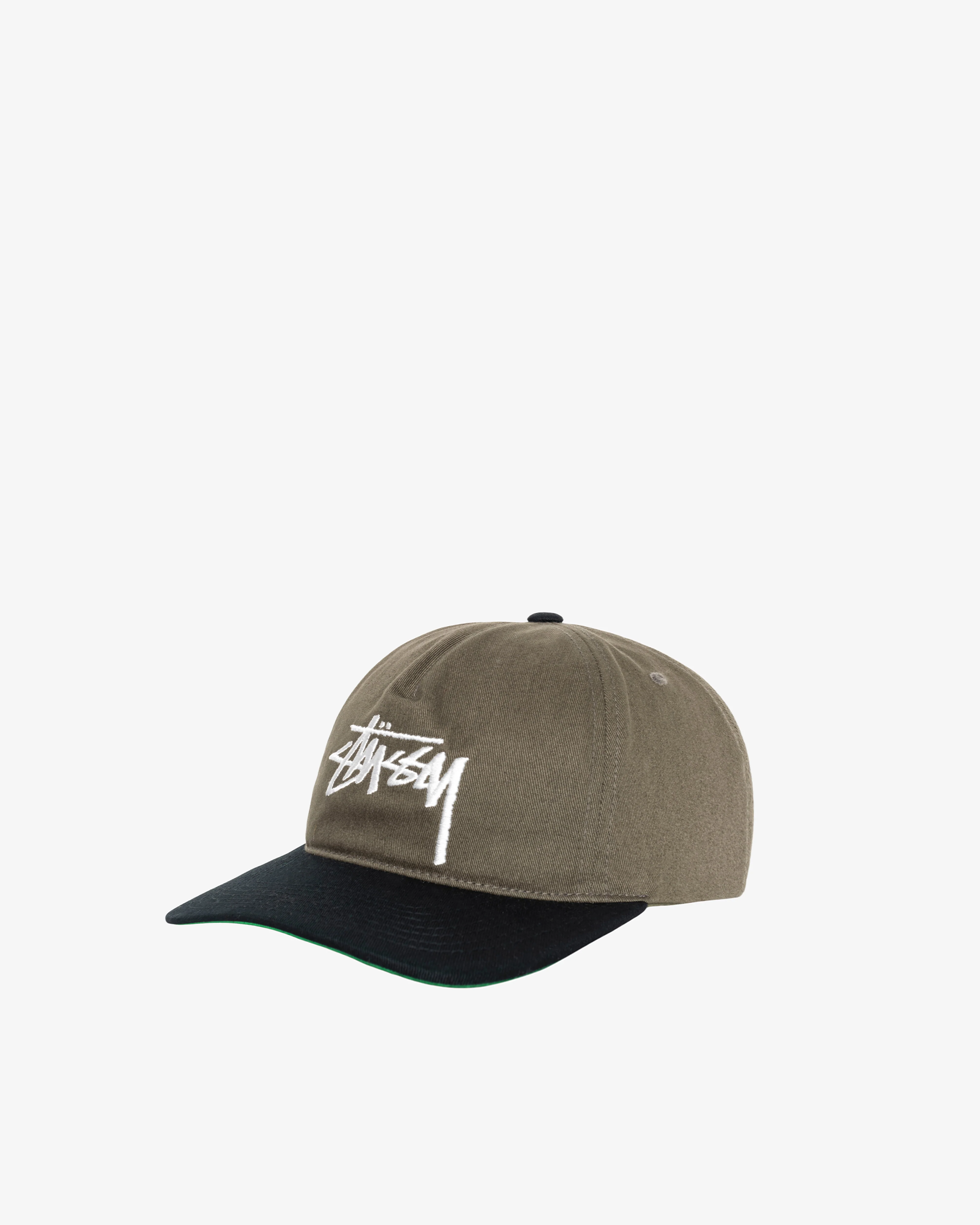 Stussy - Men's Big Stock Cap - (Olive) - Image 2