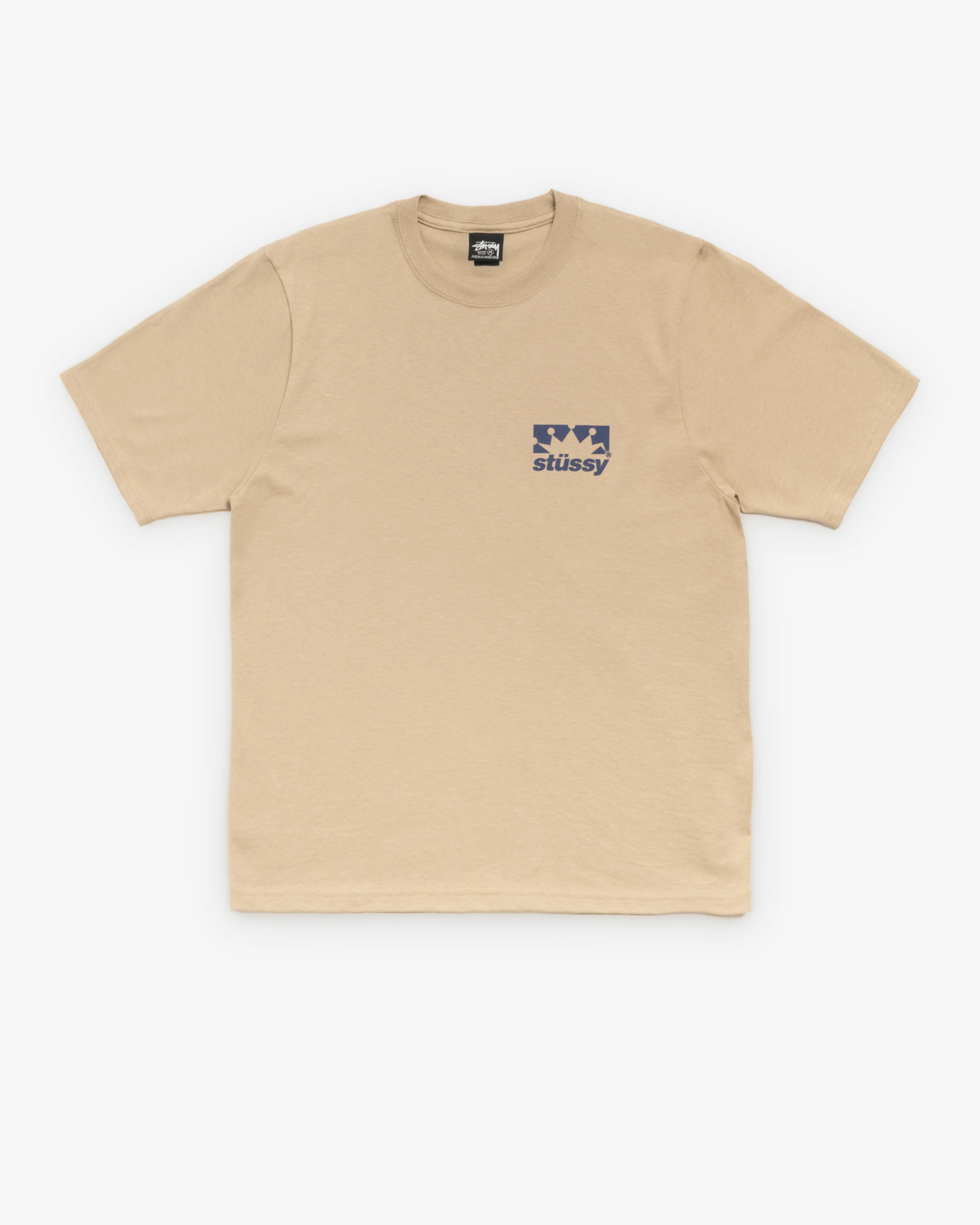 Stüssy - Men's Box Crown Tee - (Khaki) - Image 2