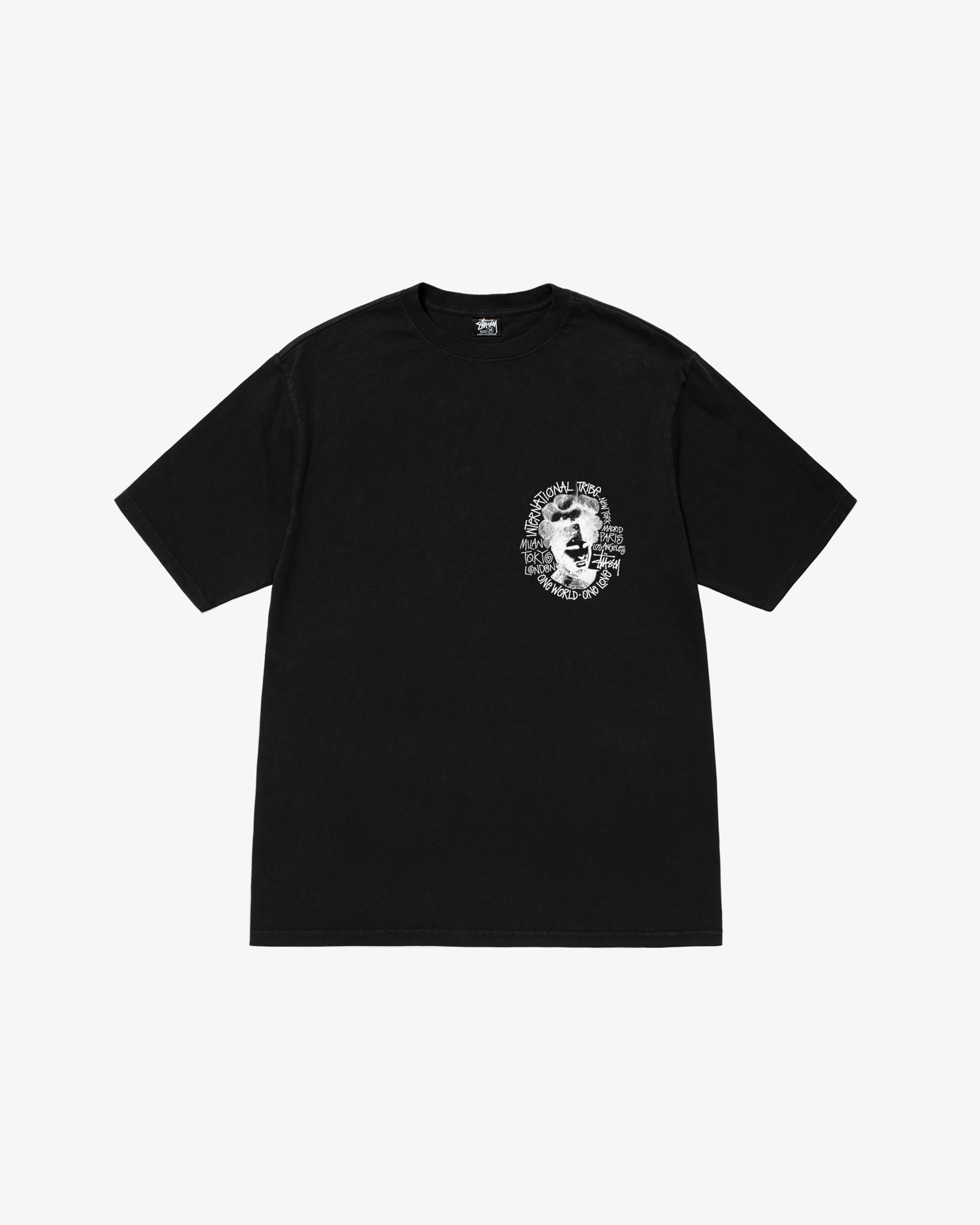 Stüssy - Men's Camelot Pig. Dyed Tee - (Black)
