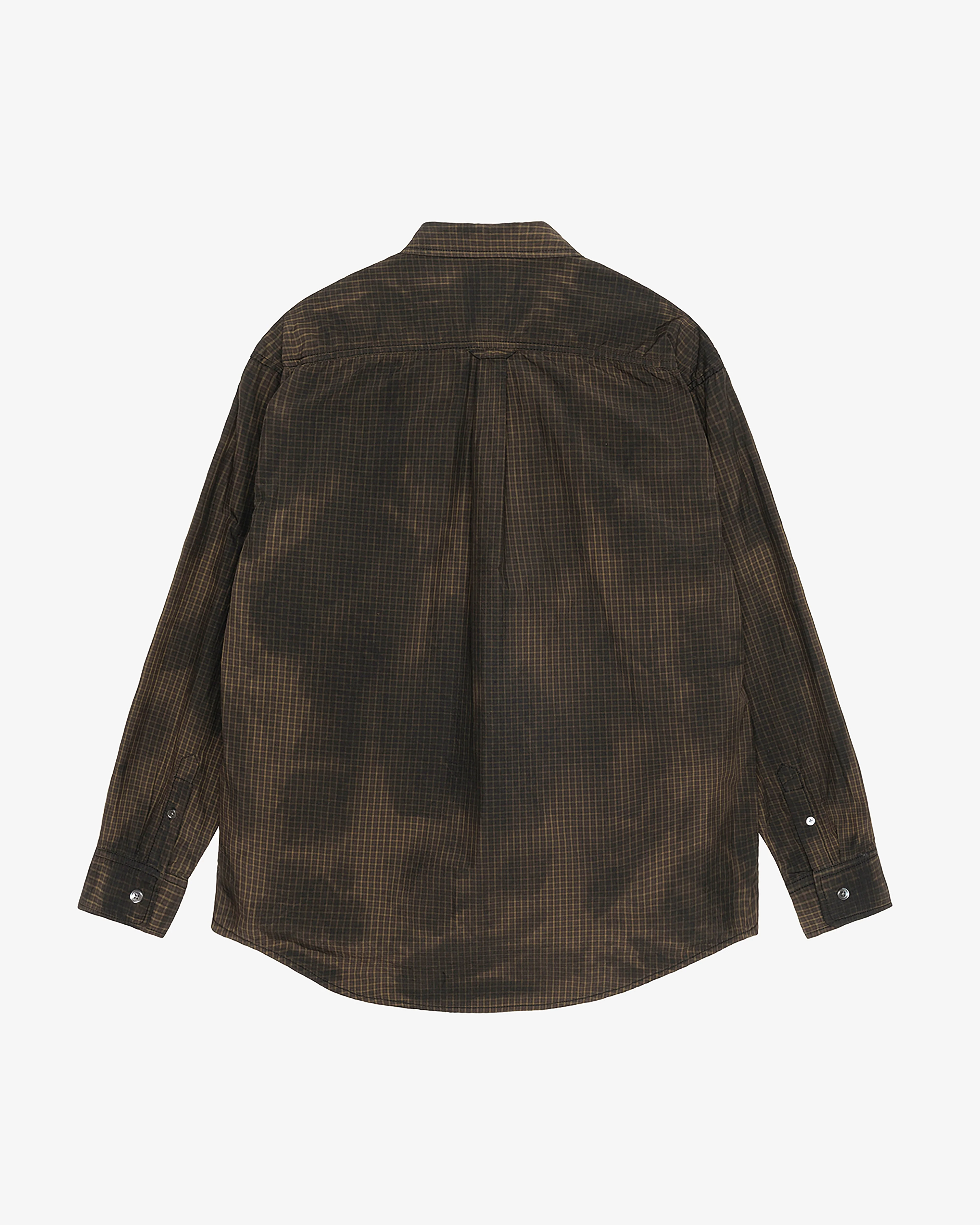 Stüssy - Men's Classic Ls Shirt Sprayed - (Tann) - Image 2