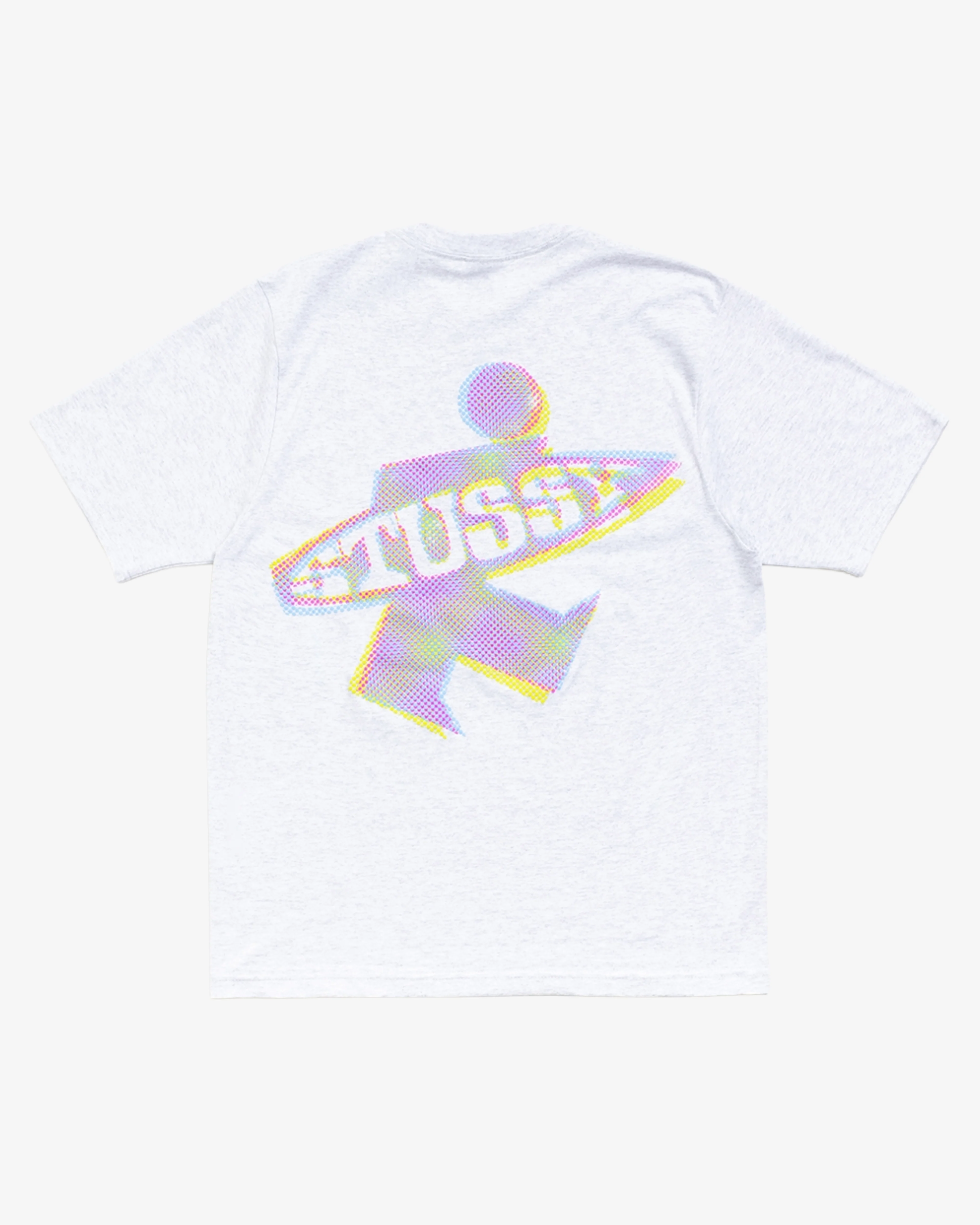 Stüssy - Men's Dot Surf Tee - (Ash Heather)