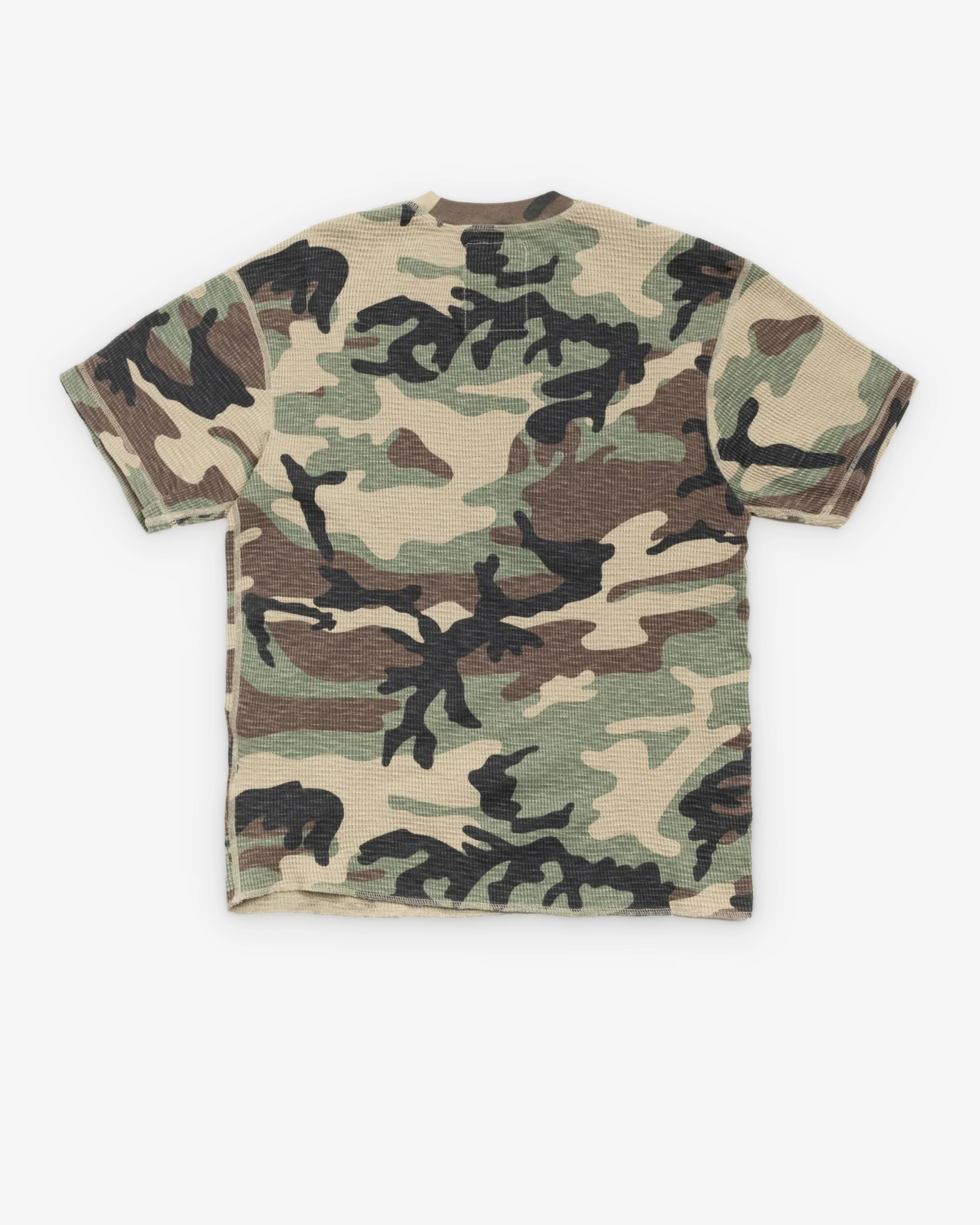 Stüssy - Men's Pigment Dyed SS Thermal - (Camo) - Image 2