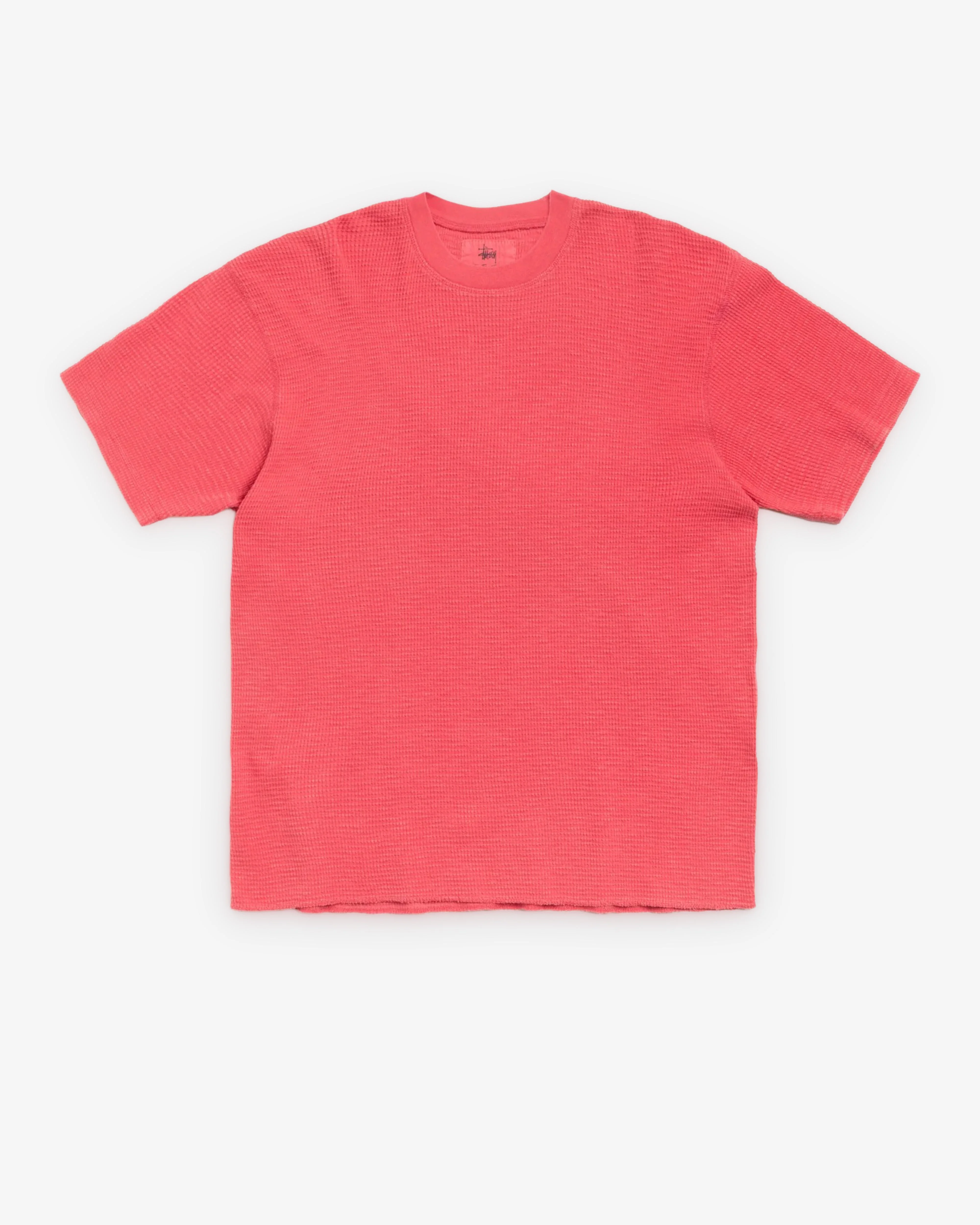 Stüssy - Men's Pigment Dyed SS Thermal - (Washed Red)