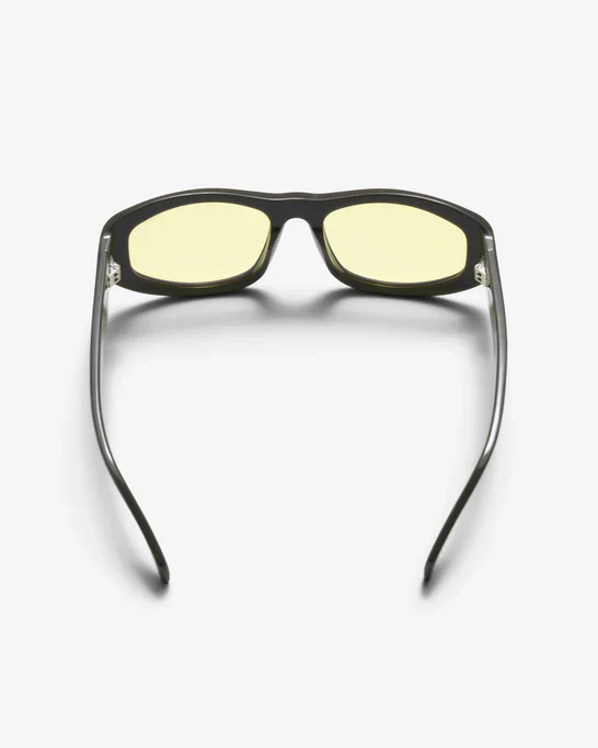 Stüssy - Men's Landon Sunglasses - (Grey/Yellow) - Image 3