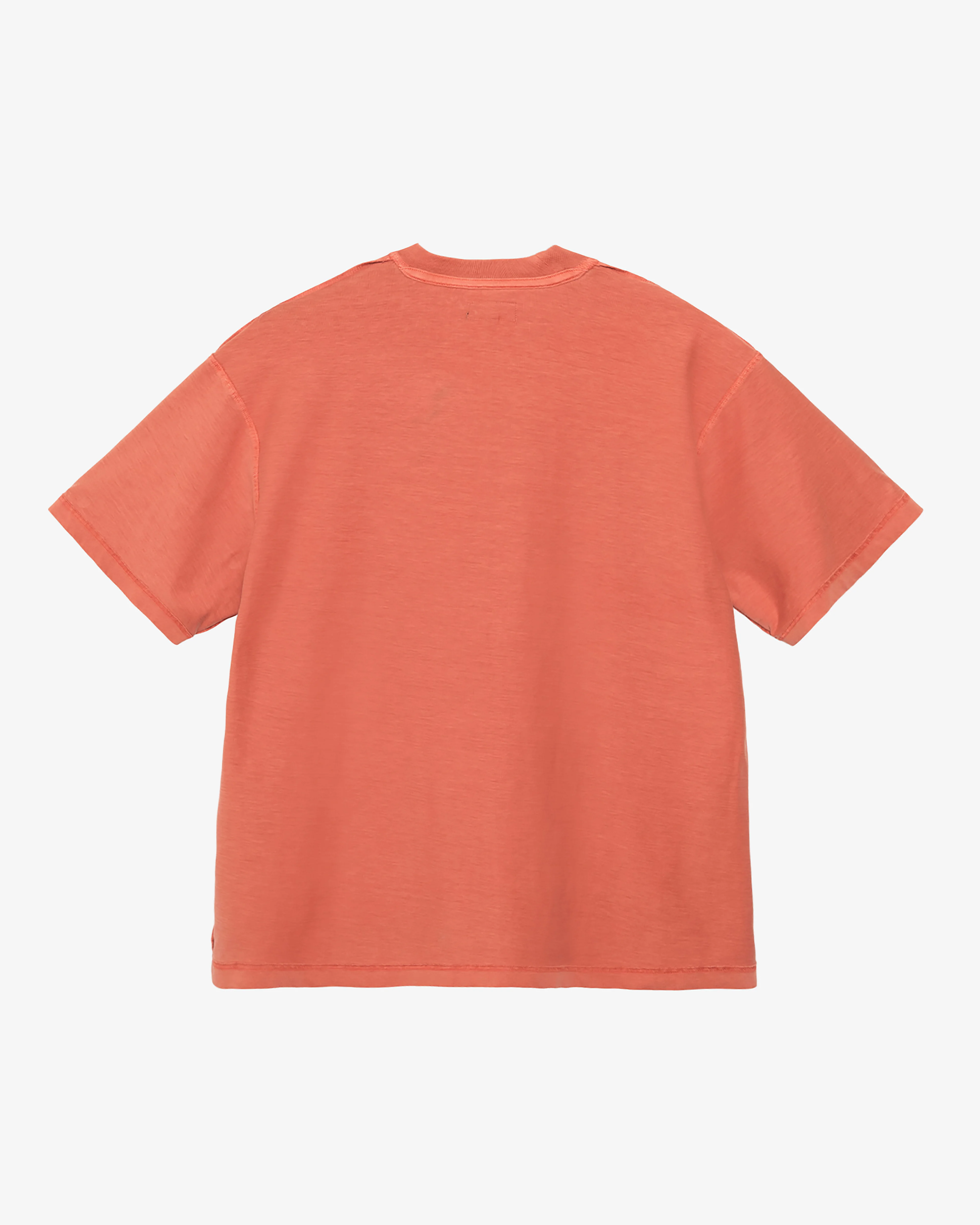 Stüssy - Men's Lazy T-Shirt - (Bright Orange) - Image 2