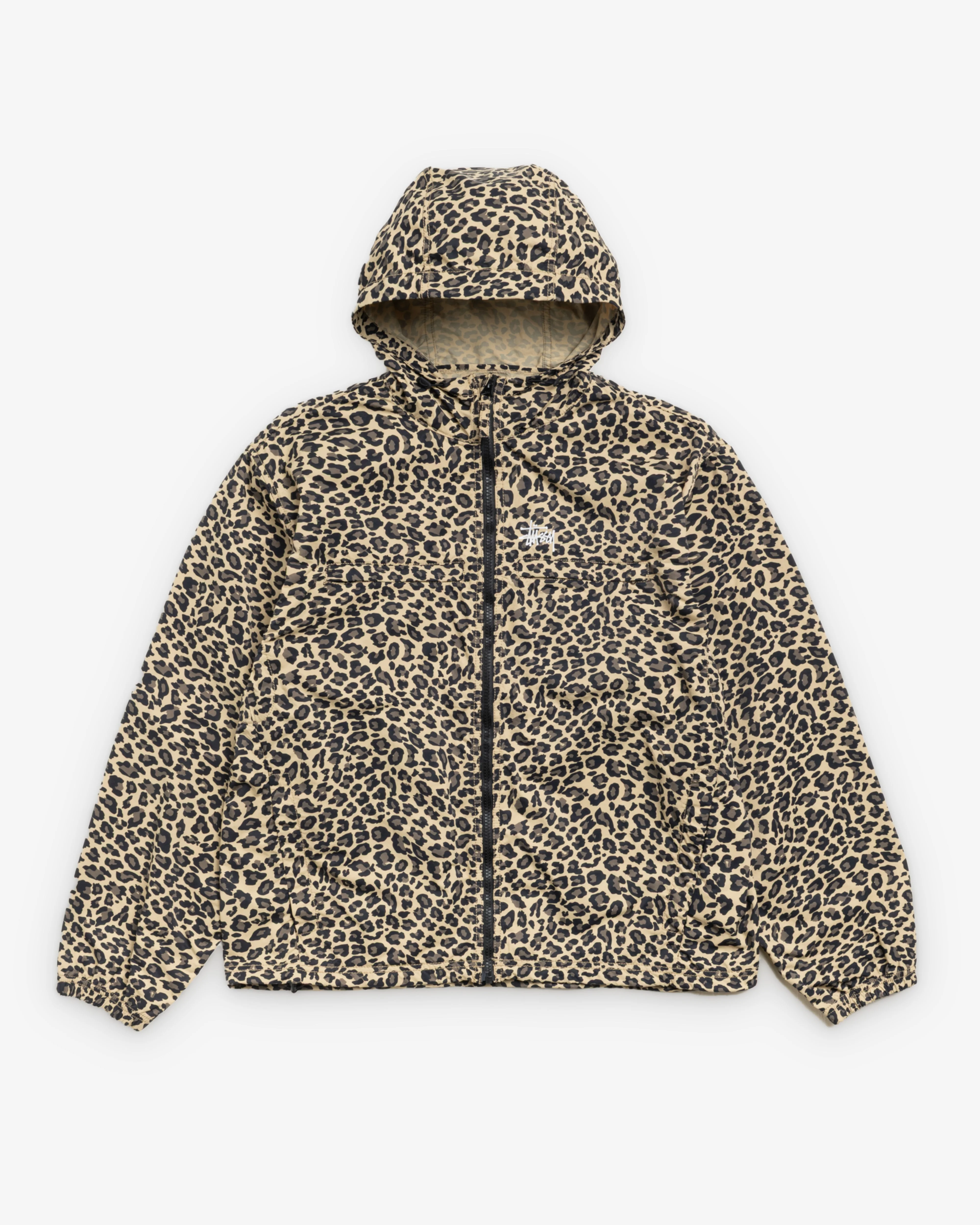Stüssy - Men's Lightweight Hooded Jacket - (Cheetah)