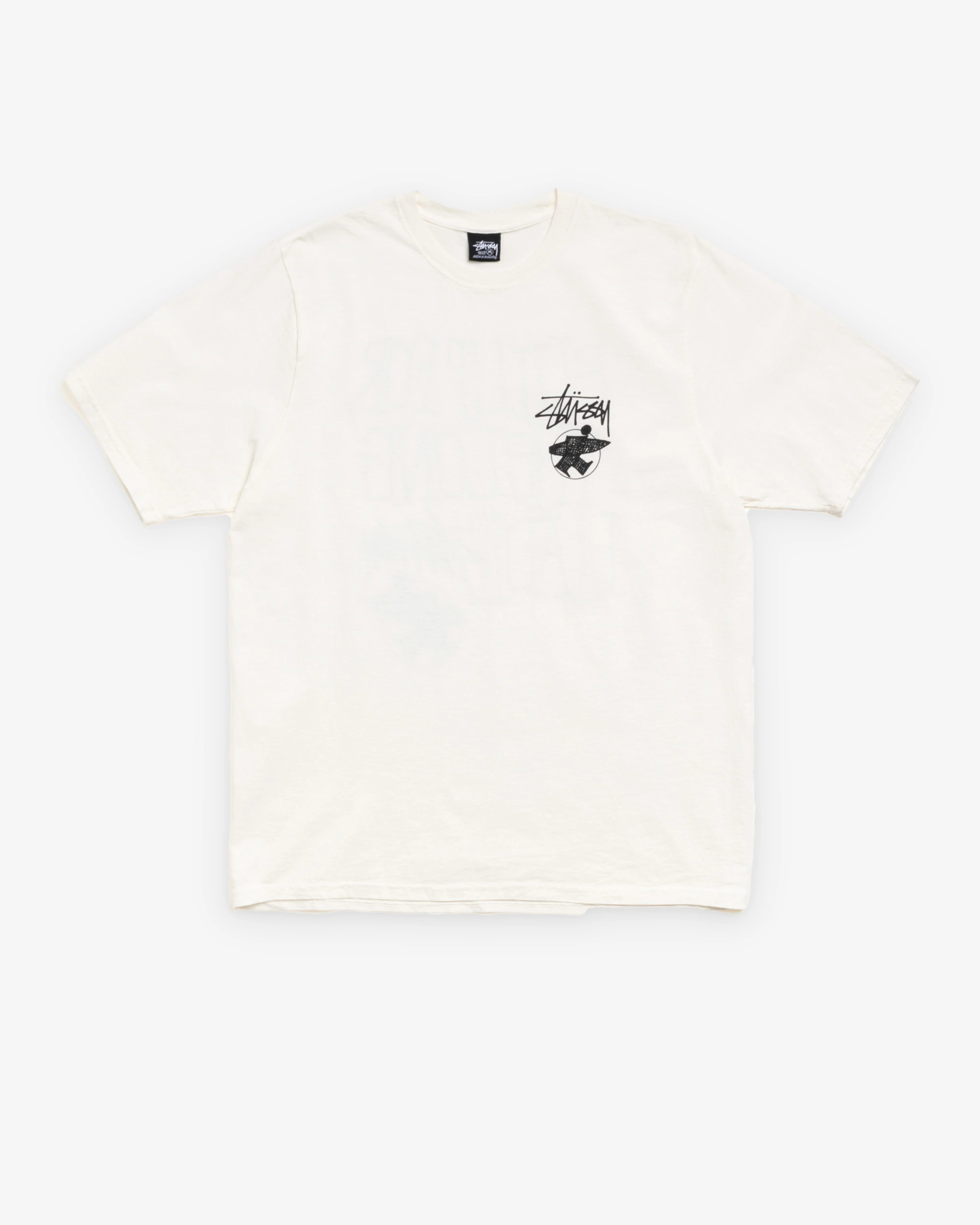 Stüssy  - Men's Long Haul Pig. Dyed Tee - (Natural)