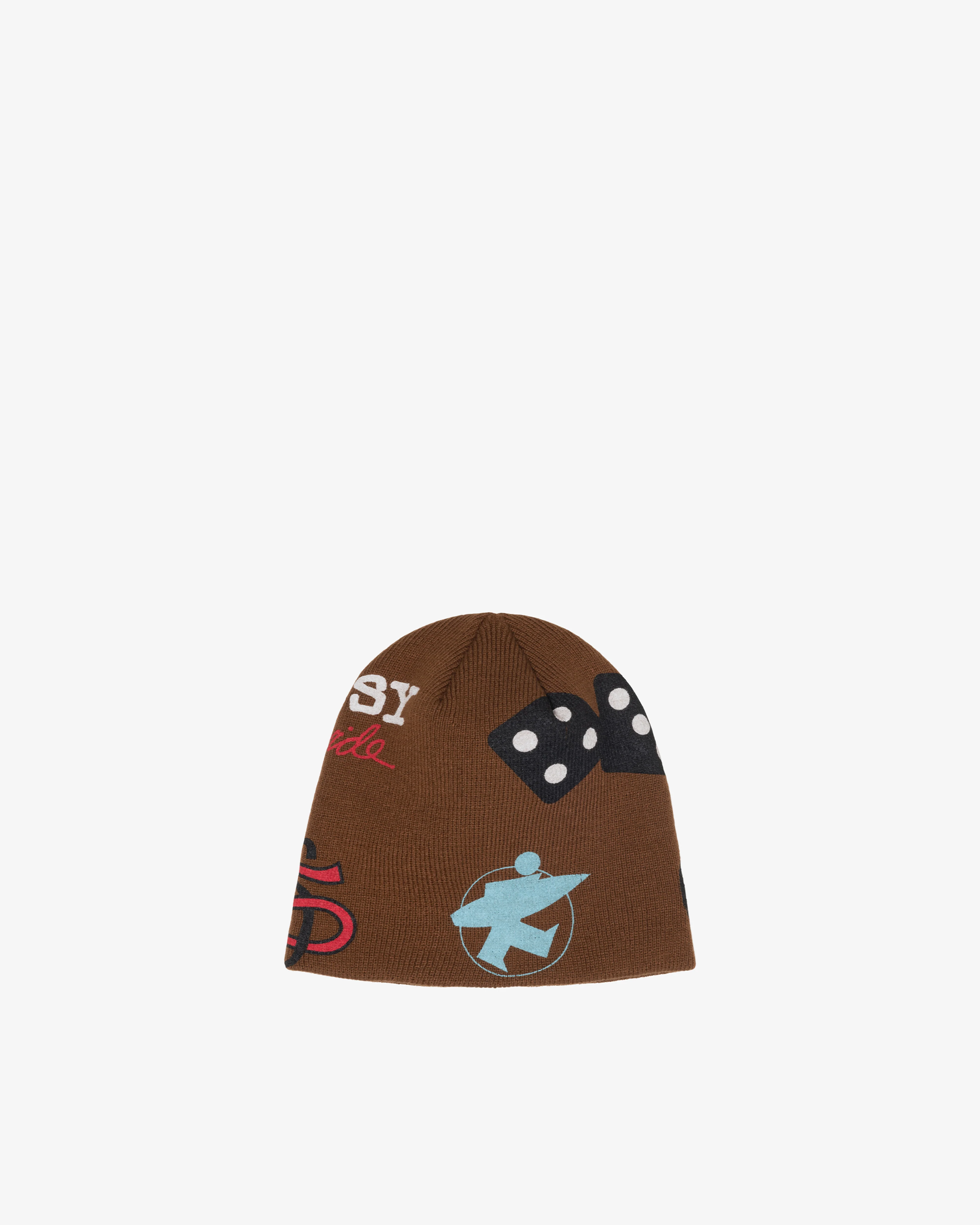 Stussy - Men's Mixed Logo Skullcap - (Coffee)