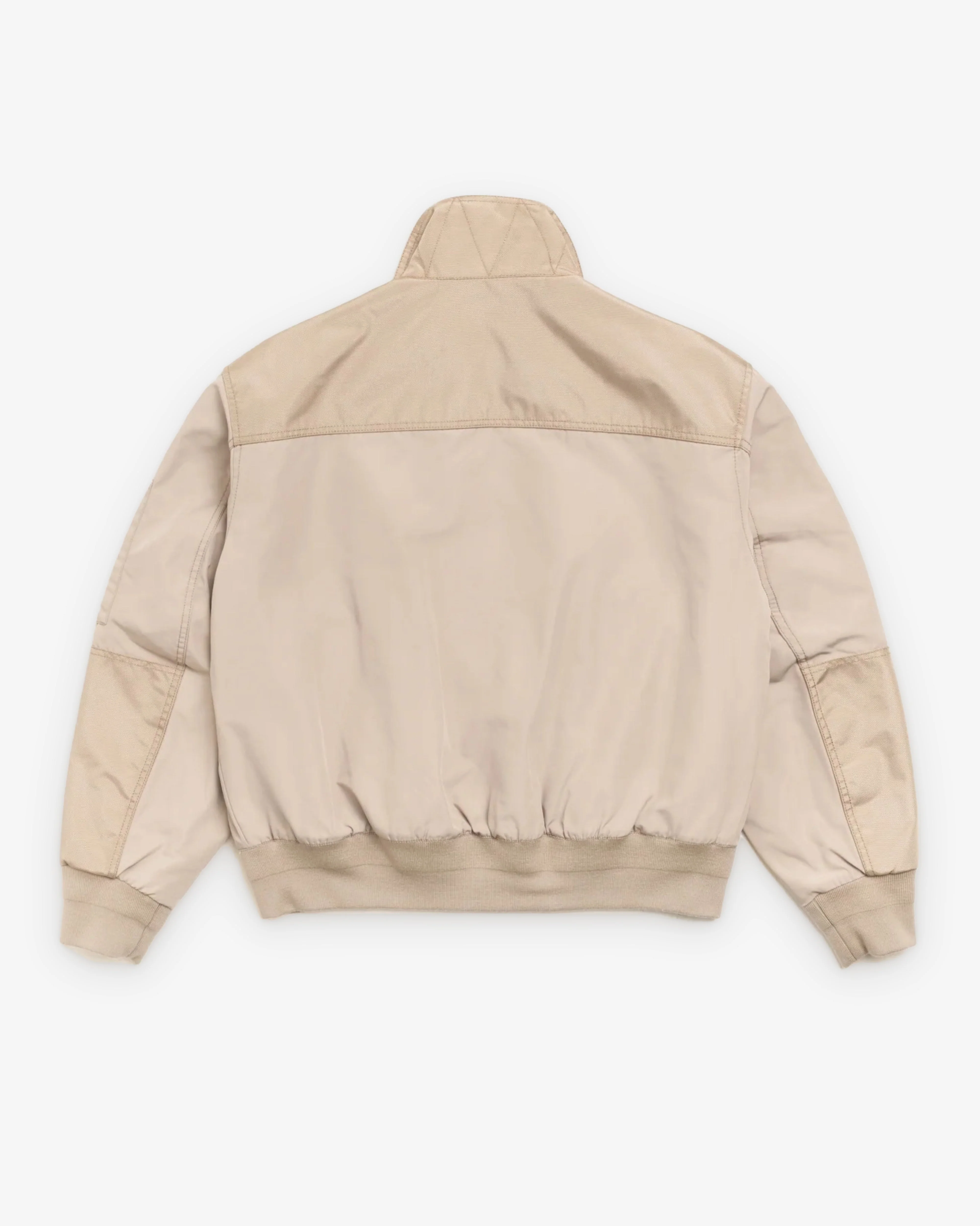 Stüssy - Men's Mock Neck Flight Bomber - (Khaki) - Image 2
