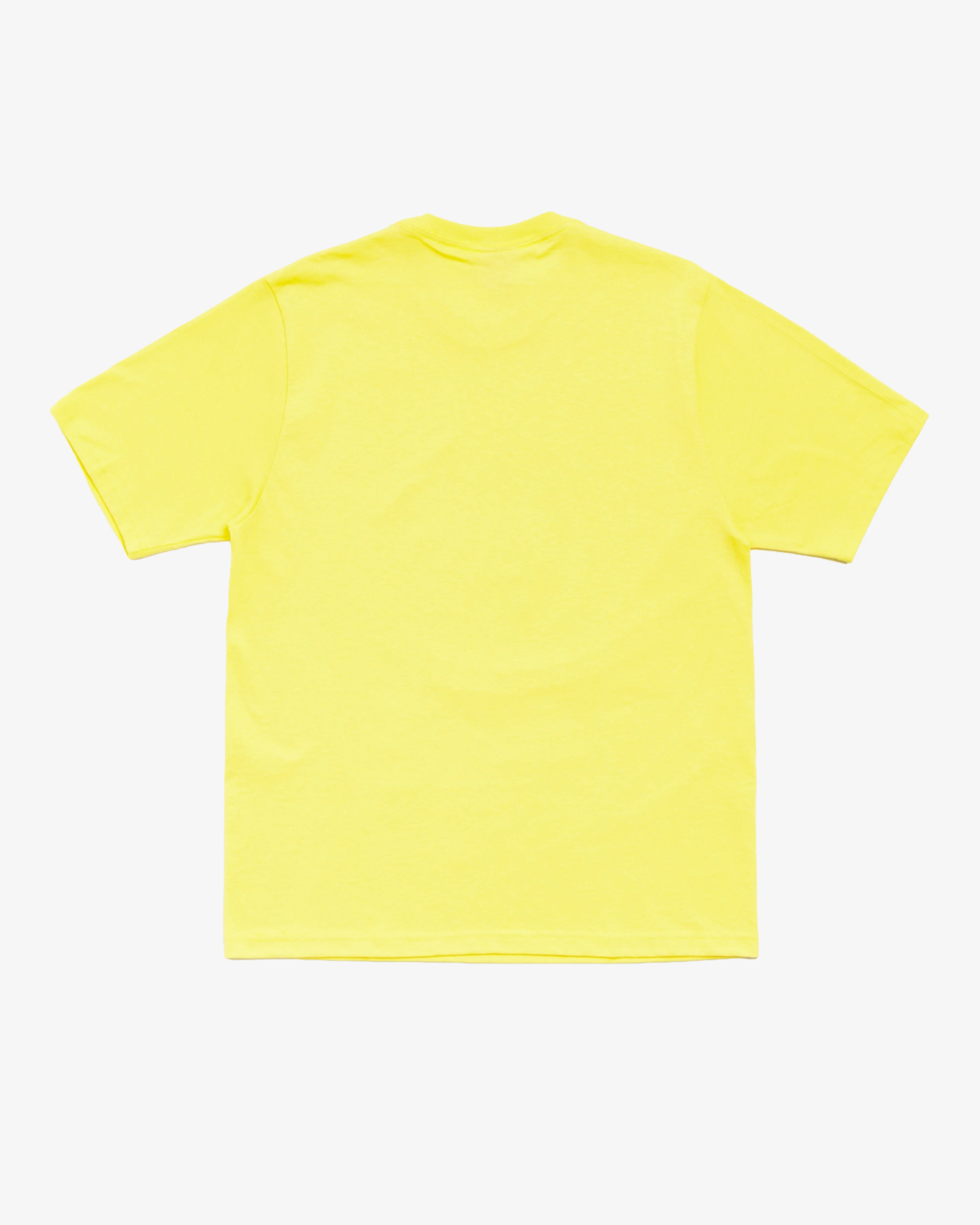 Stüssy -  Men's S Flower Tee - (Lemon) - Image 2