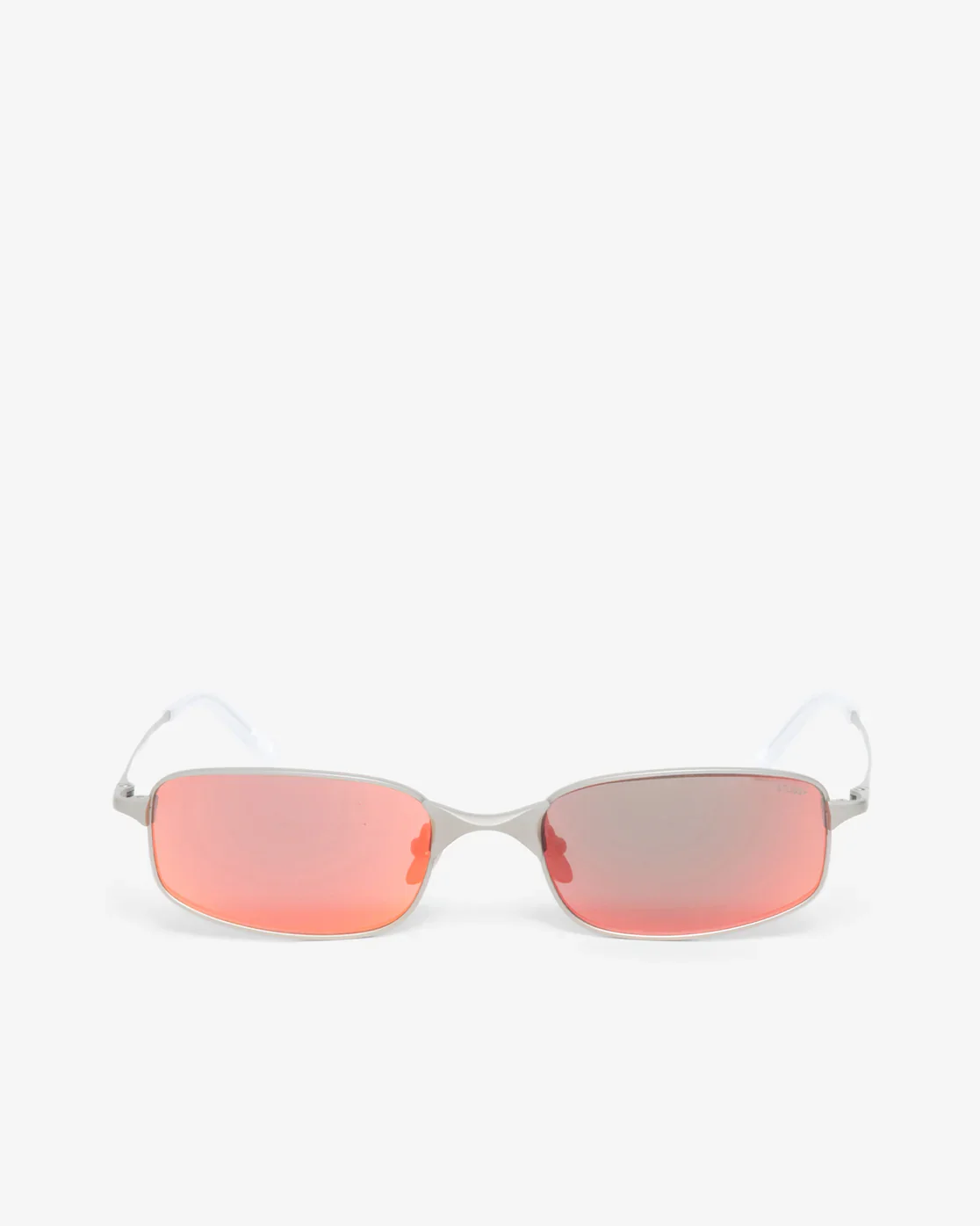 Stüssy - Men's Simon Sunglasses - (Matte Silver/Sunflare Mirror Lens)