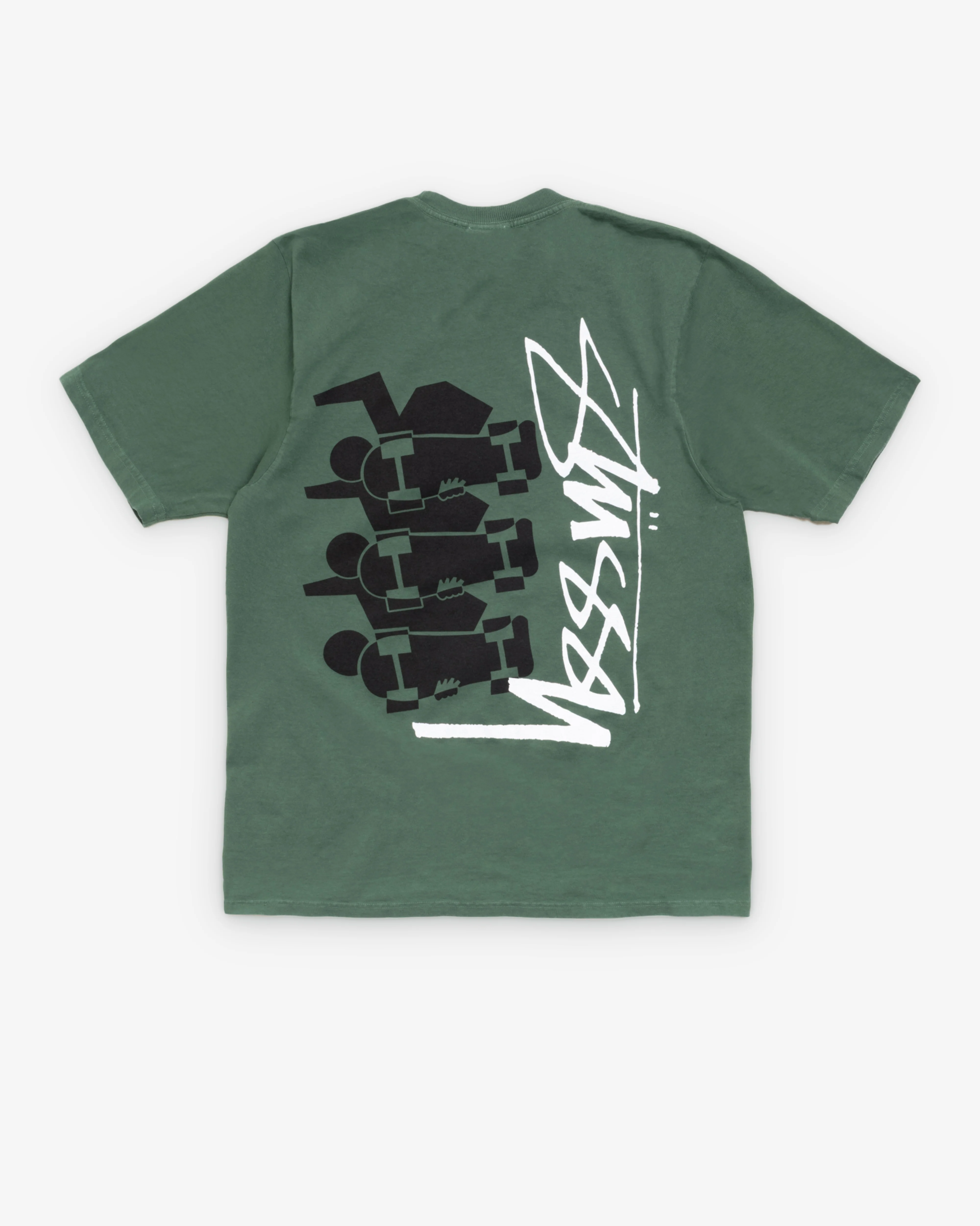Stüssy  - Men's Skate Stack Pig. Dyed Tee - (Pine)