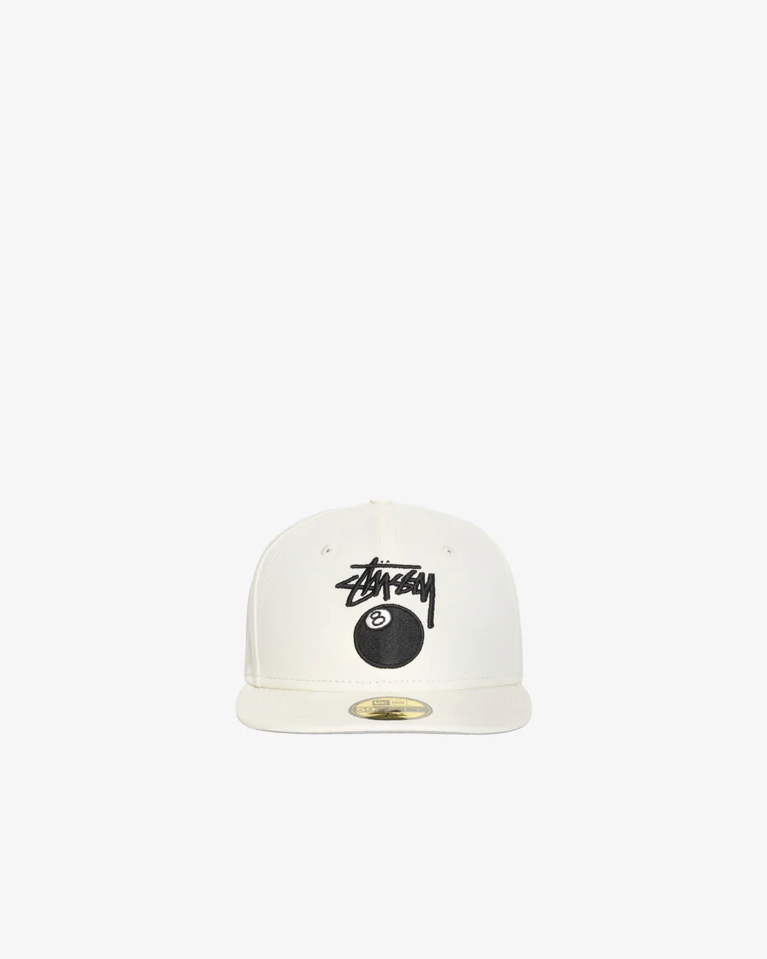 Stussy - Men's Stock Eight Ball 59Fifty Cap - (Bone)