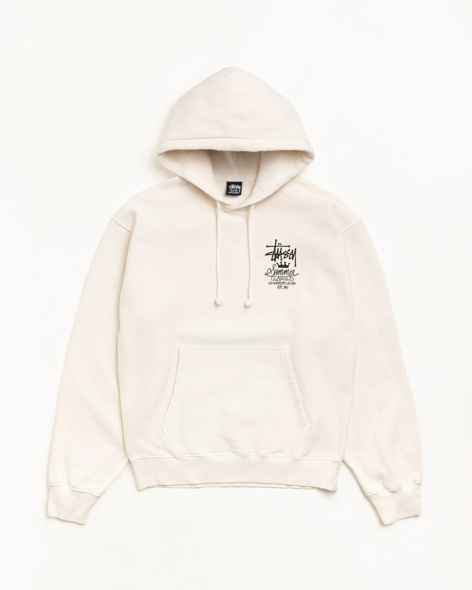 Stüssy - Men's Summer Classics Gar. Dyed Hood - (Bone) - Image 2