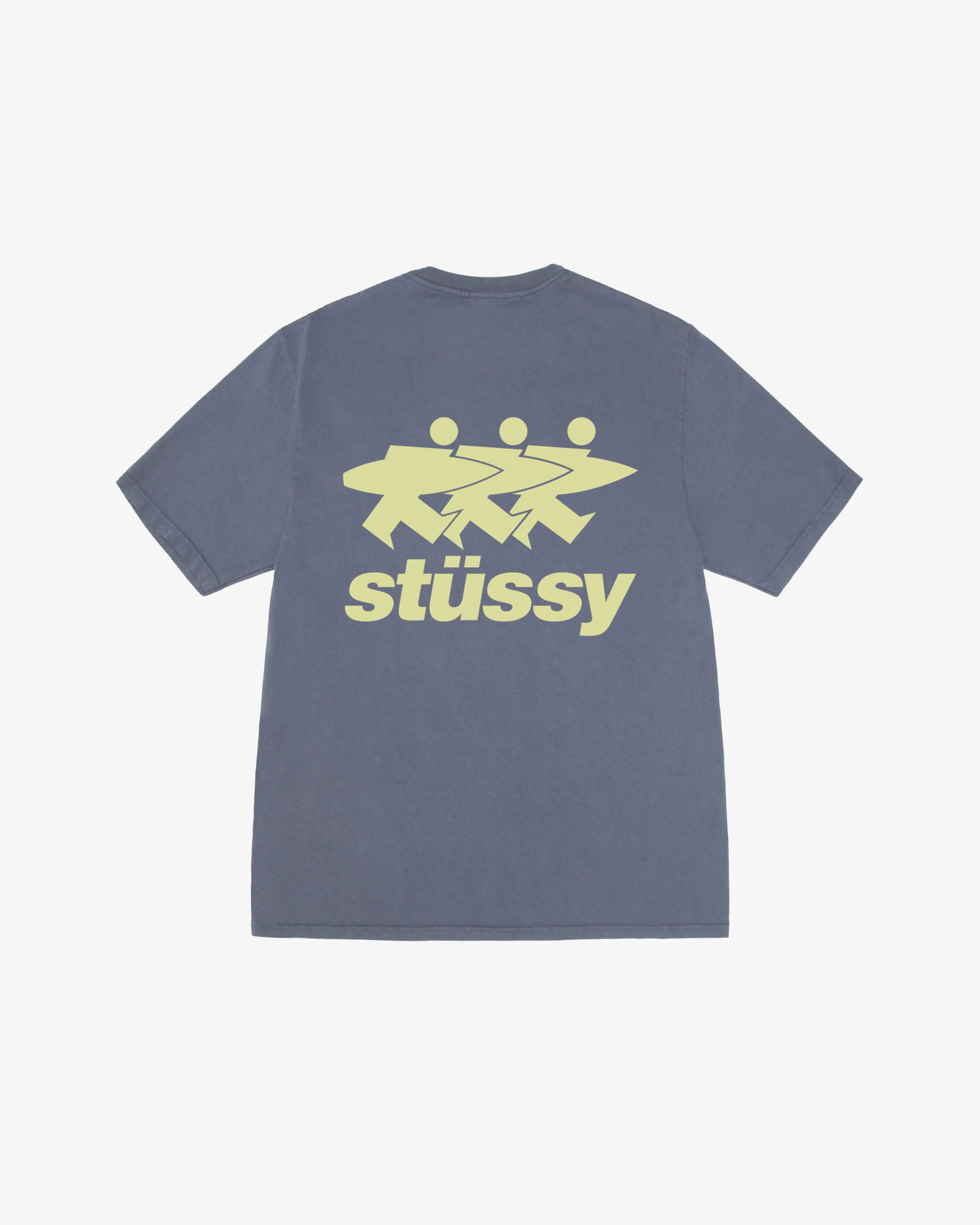 Stussy - Men's Surfwalk Pig. Dyed Tee - (Indigo)