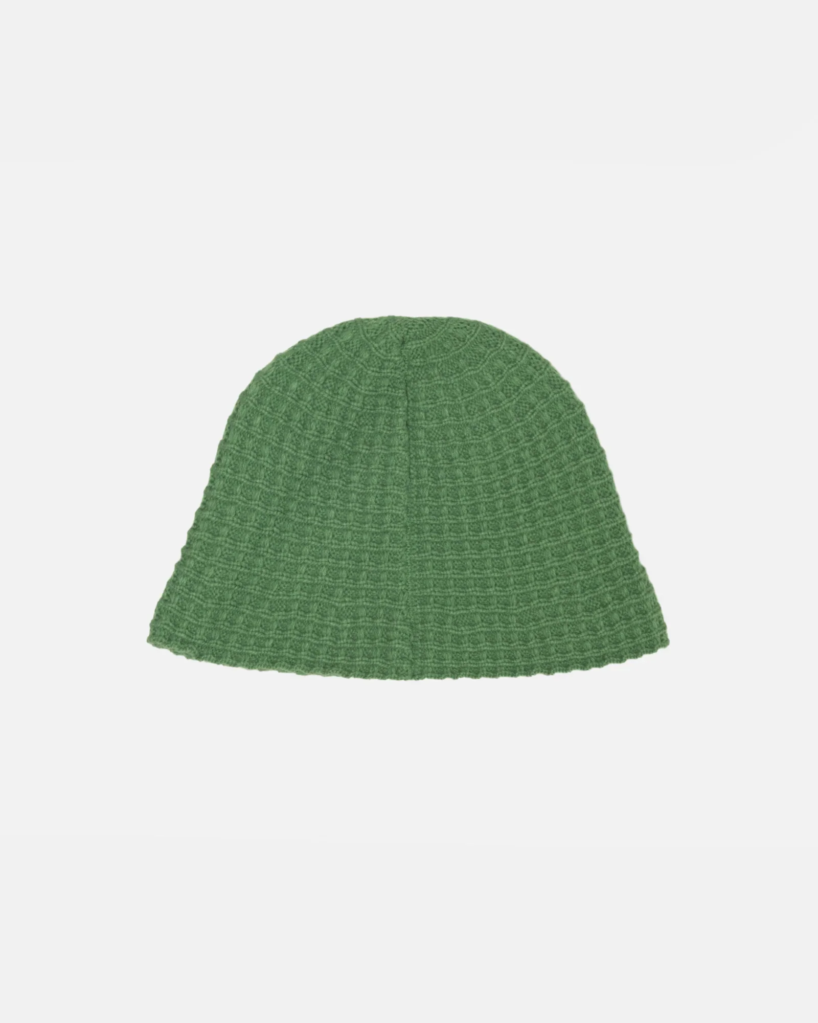 Stussy - Men's Waffle Knit Bucket Hat - (Green) - Image 2