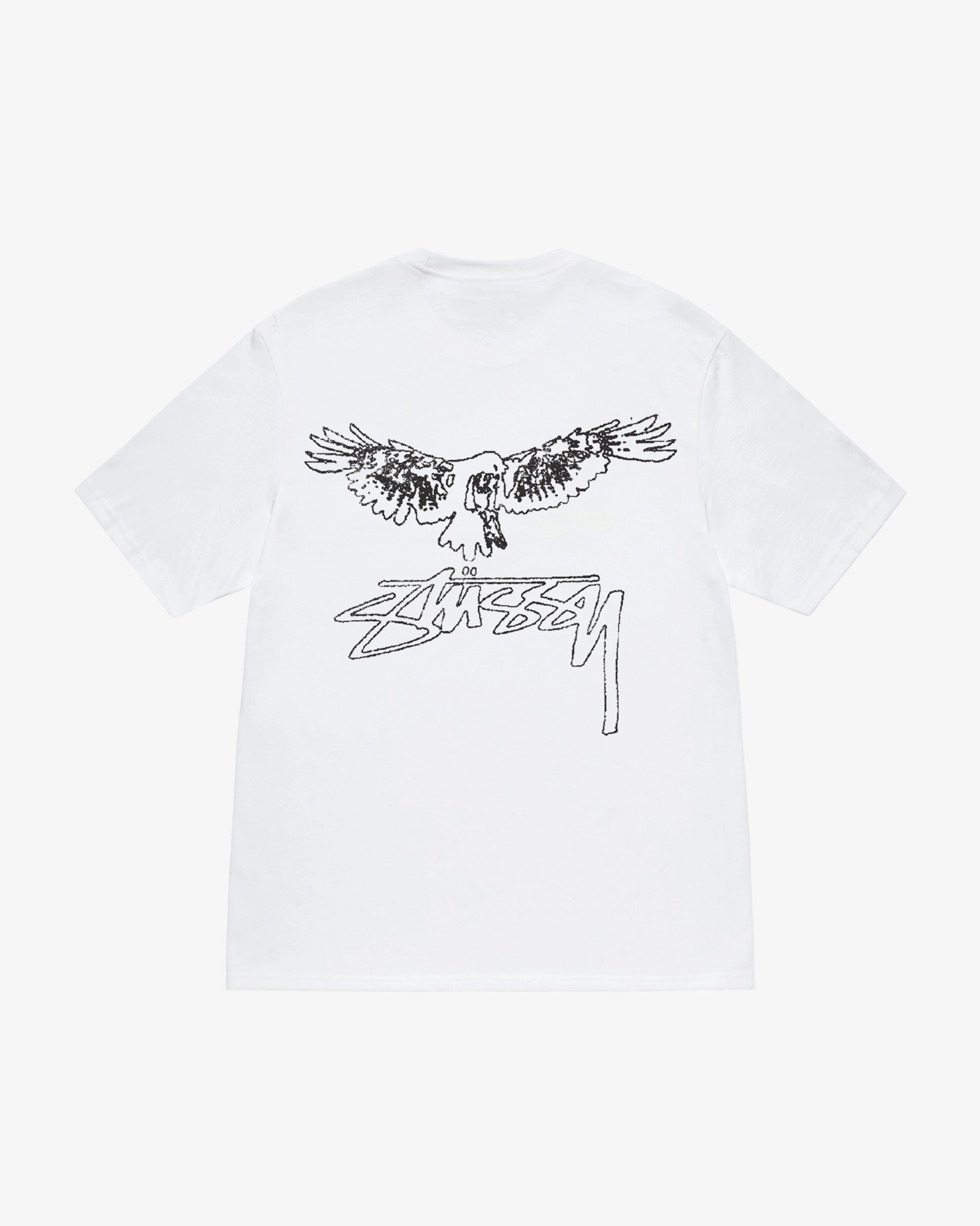 Stussy - Men's Wingspan Tee - (White) - Image 2