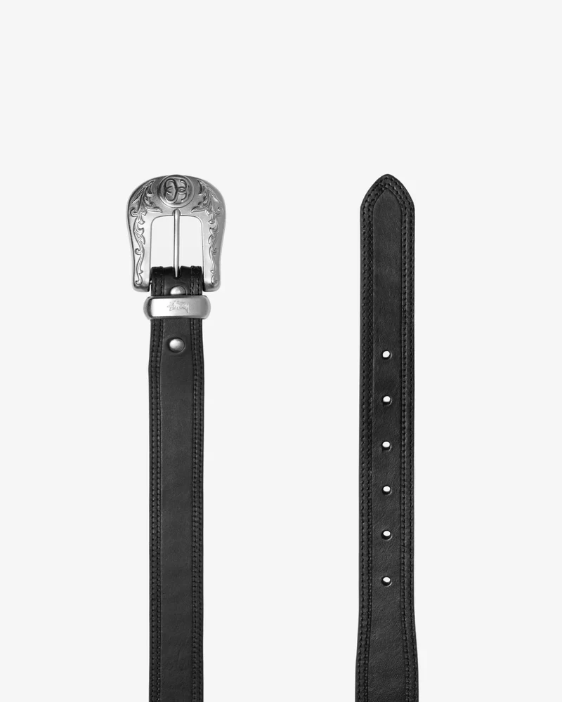 Stüssy - SS-Link Cowboy Belt - (Black) - Image 2
