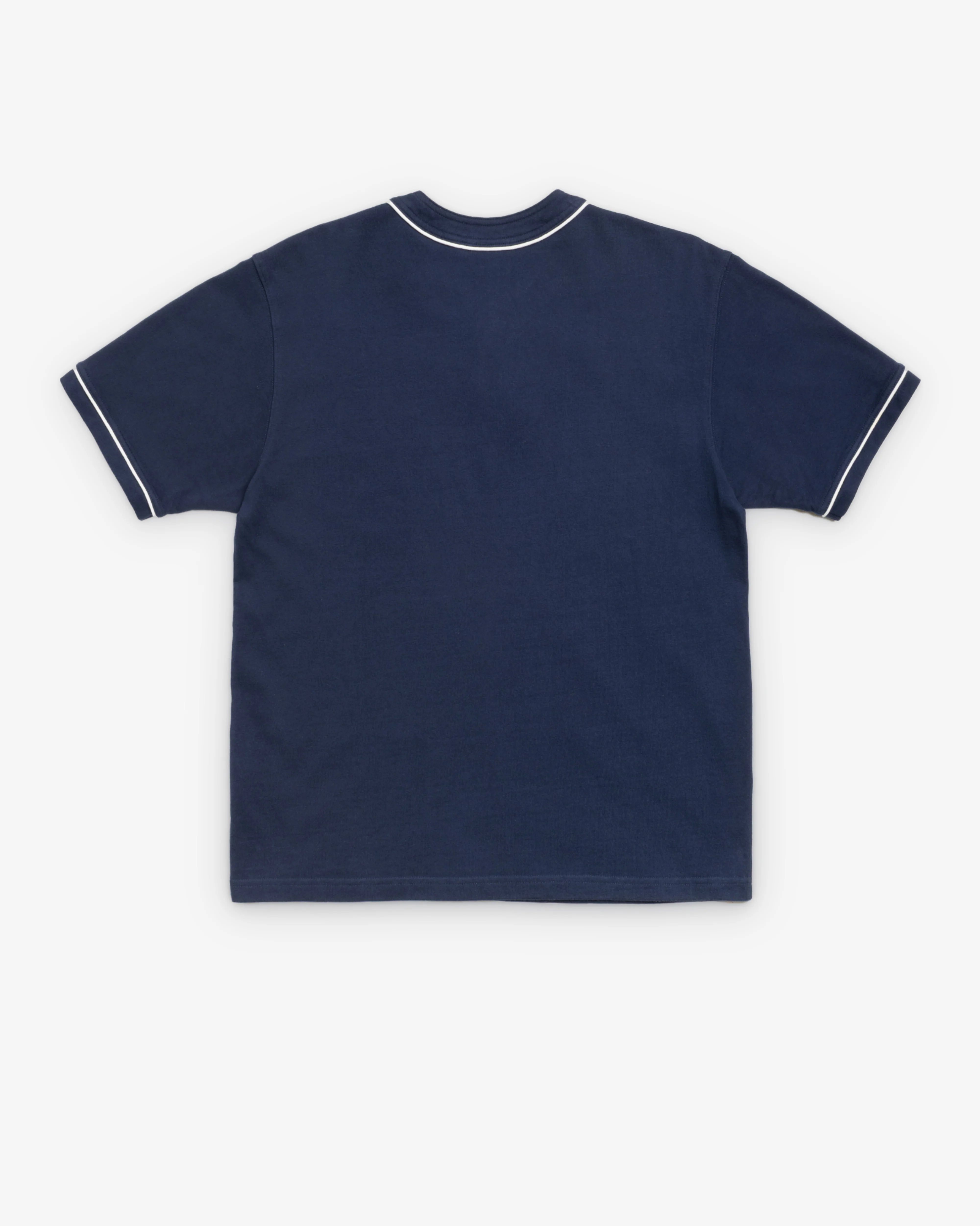 Stüssy - Men's Arch Baseball Jersey - (Navy) - Image 2