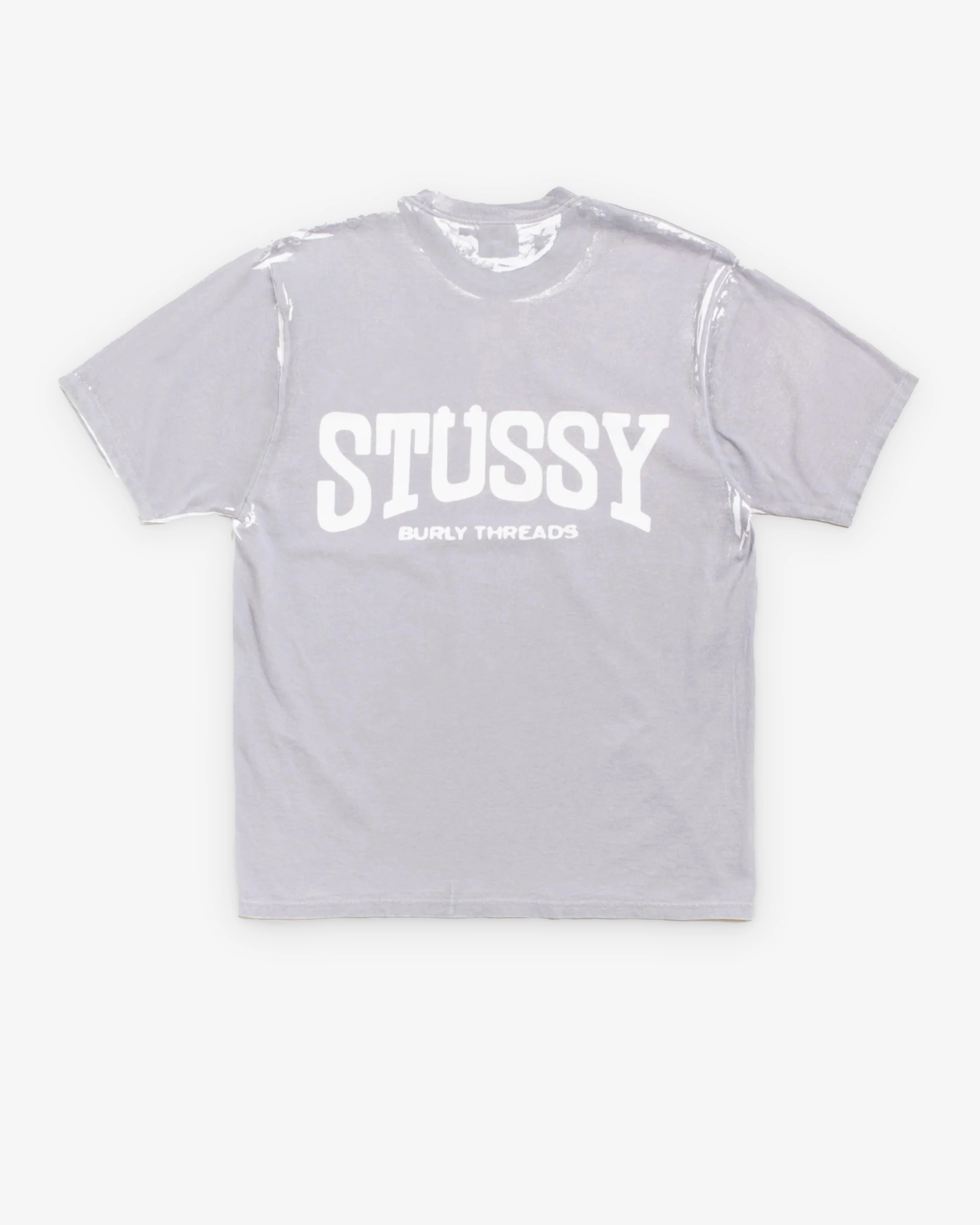 Stüssy - Men's Burly Tee - (White) - Image 2