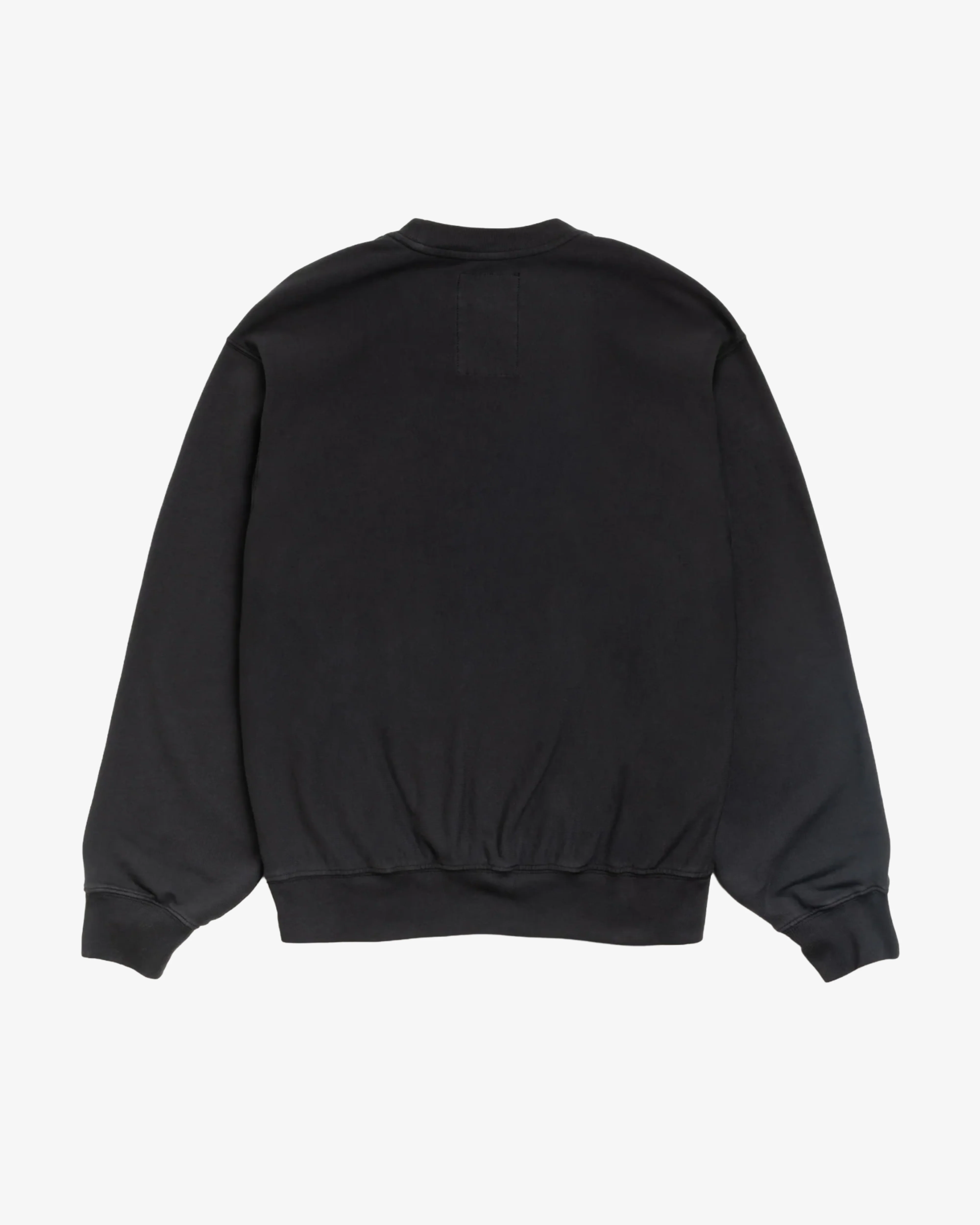 Stüssy - Men's Lightweight Terry Crew - (Black) - Image 2