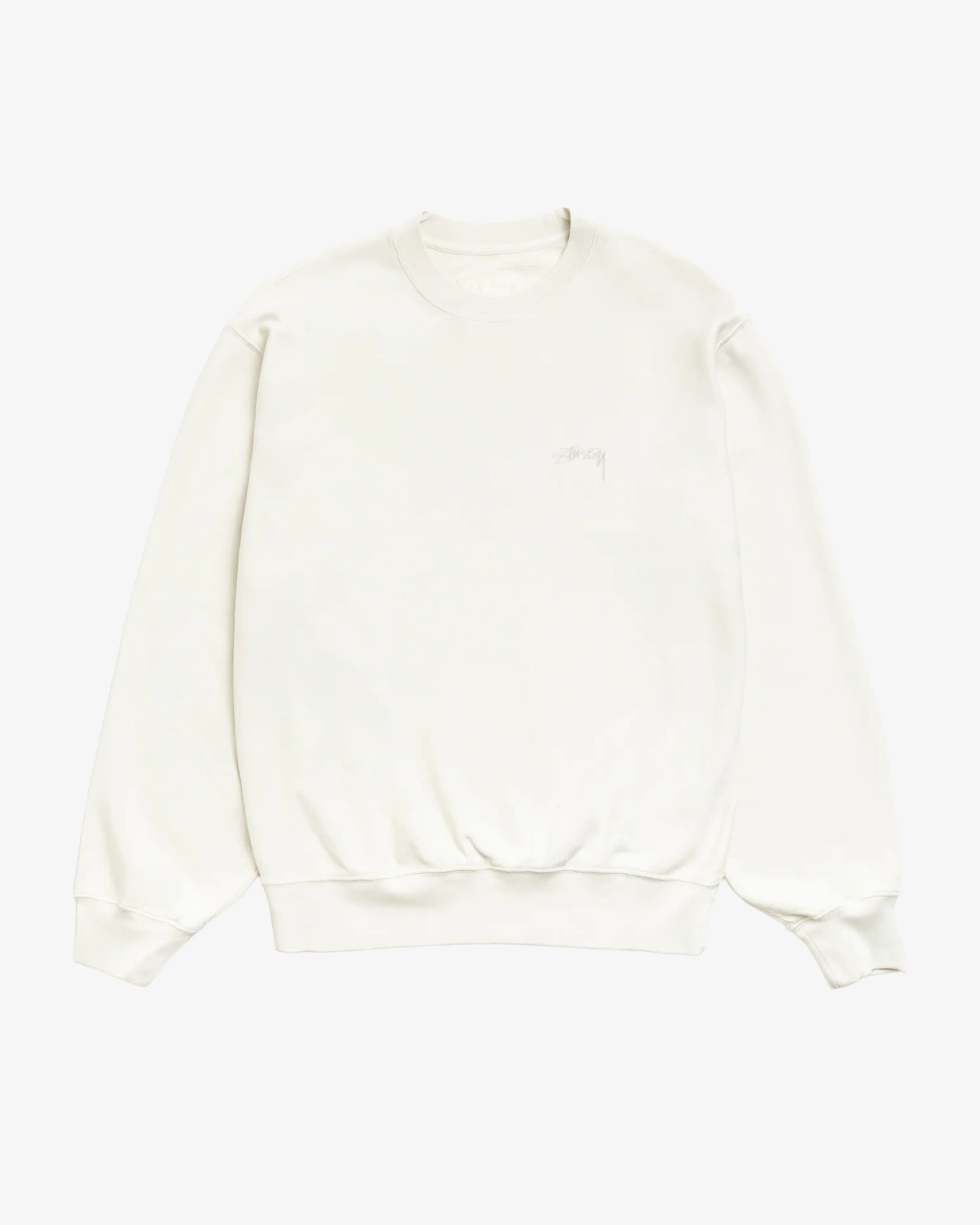 Stüssy - Men's Lightweight Terry Crew - (Off-White)
