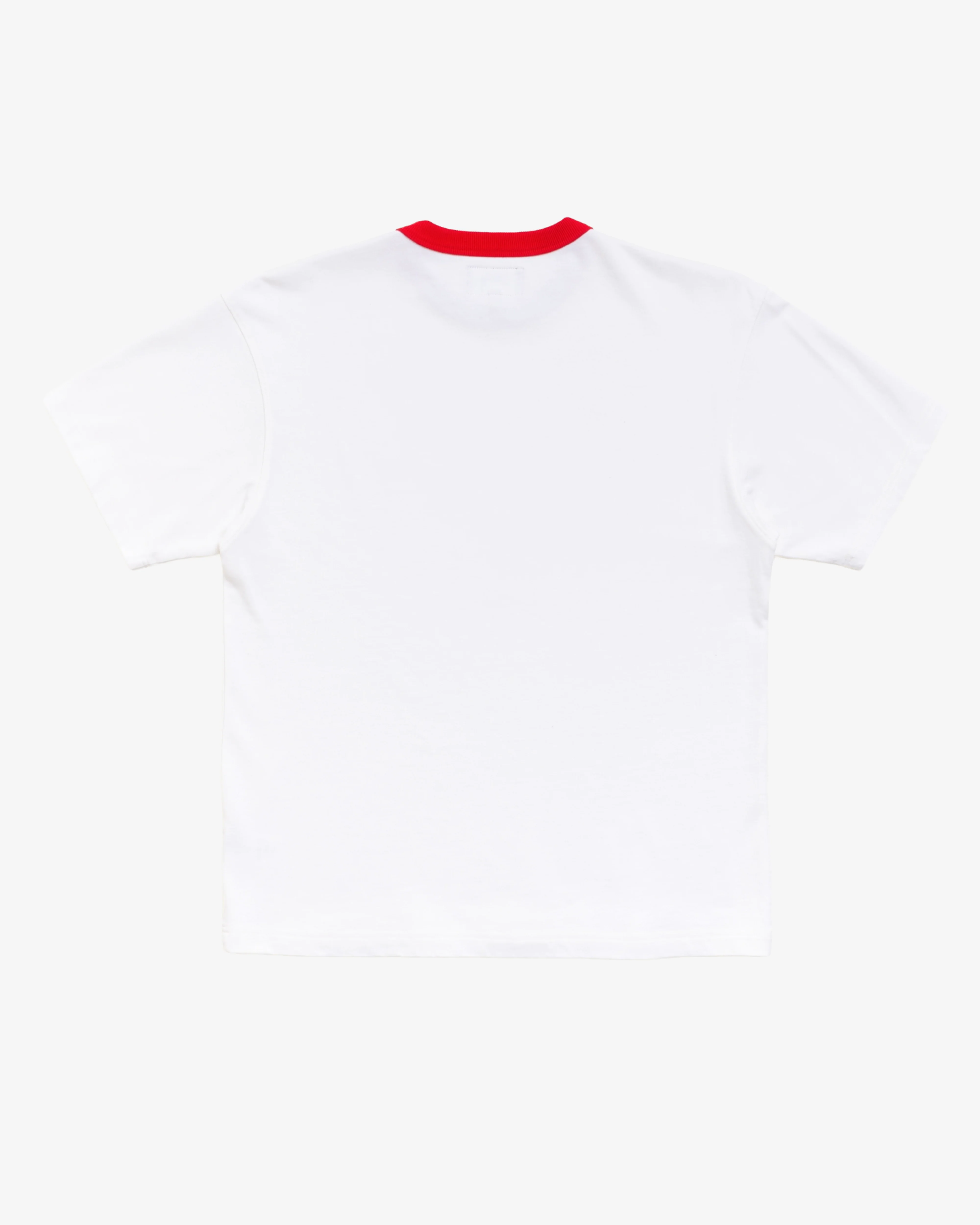 Stüssy -  Men's Ss Ringer Tee - (White) - Image 2
