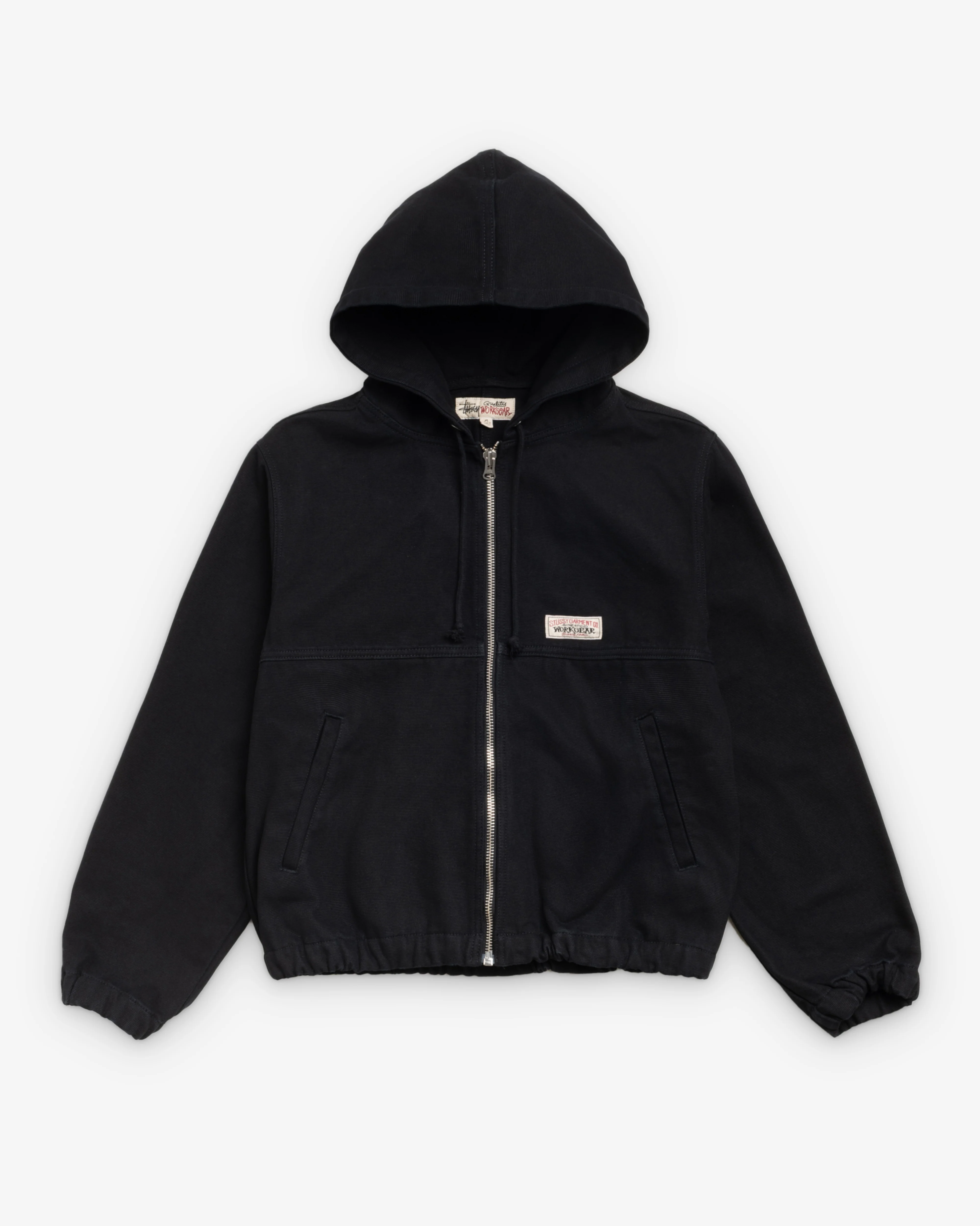 Stüssy  - Men's Work Jacket Unlined Canvas - (Black)