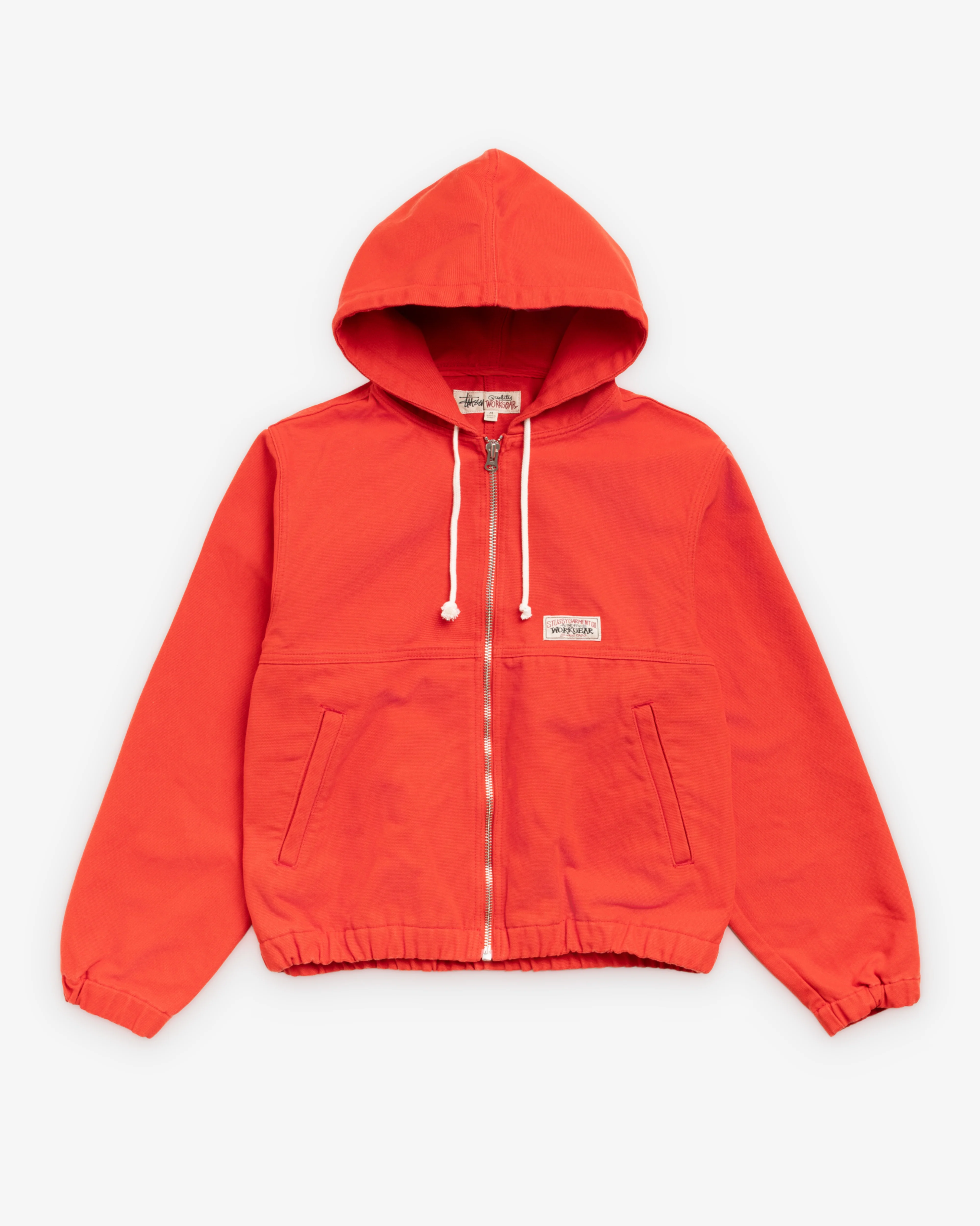 Stüssy  - Men's Work Jacket Unlined Canvas - (Red)