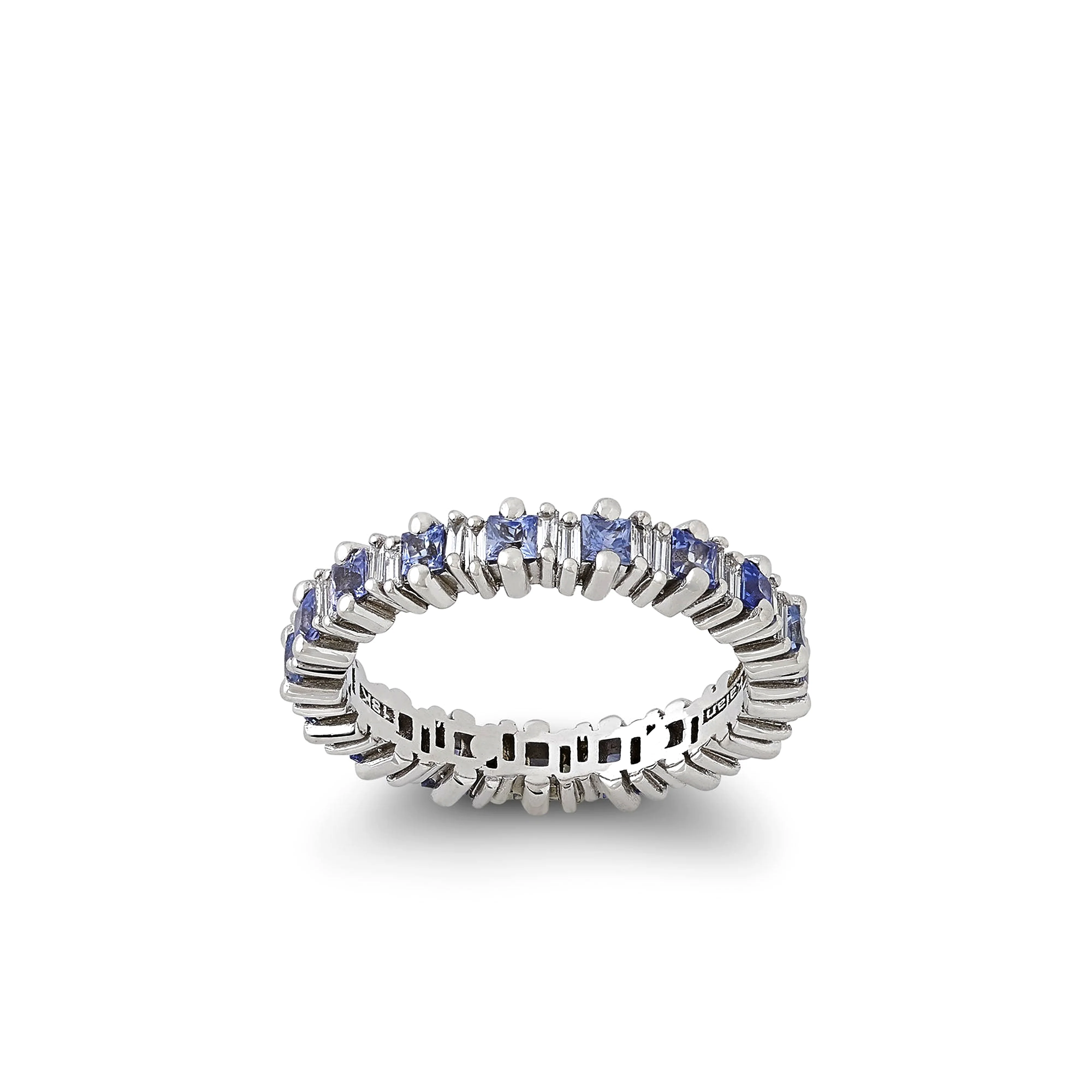 SUZANNE KALAN - Pastel Princess Cut Eternity Band