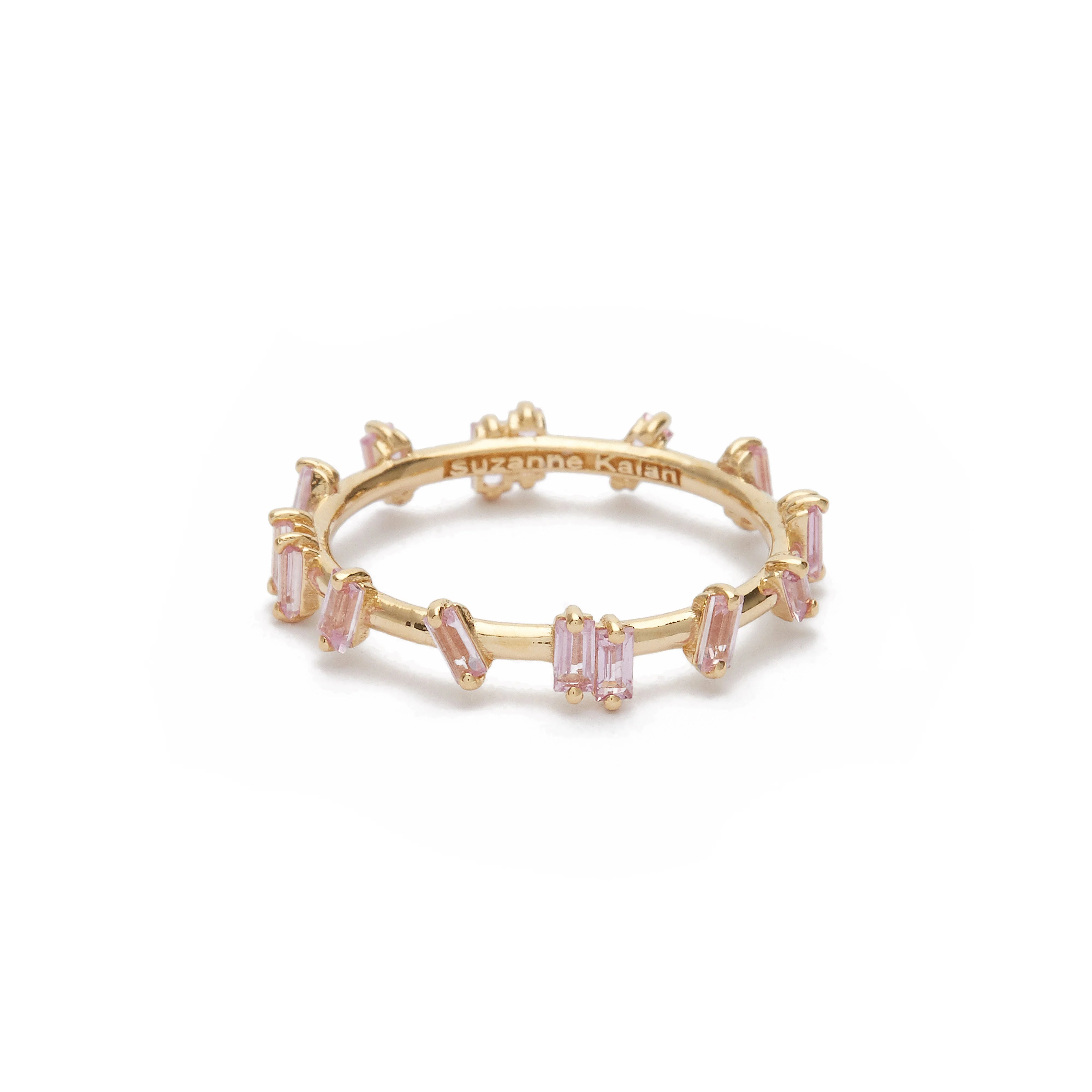 SUZANNE KALAN - Pink Sapphire Eternity Band - Image 2