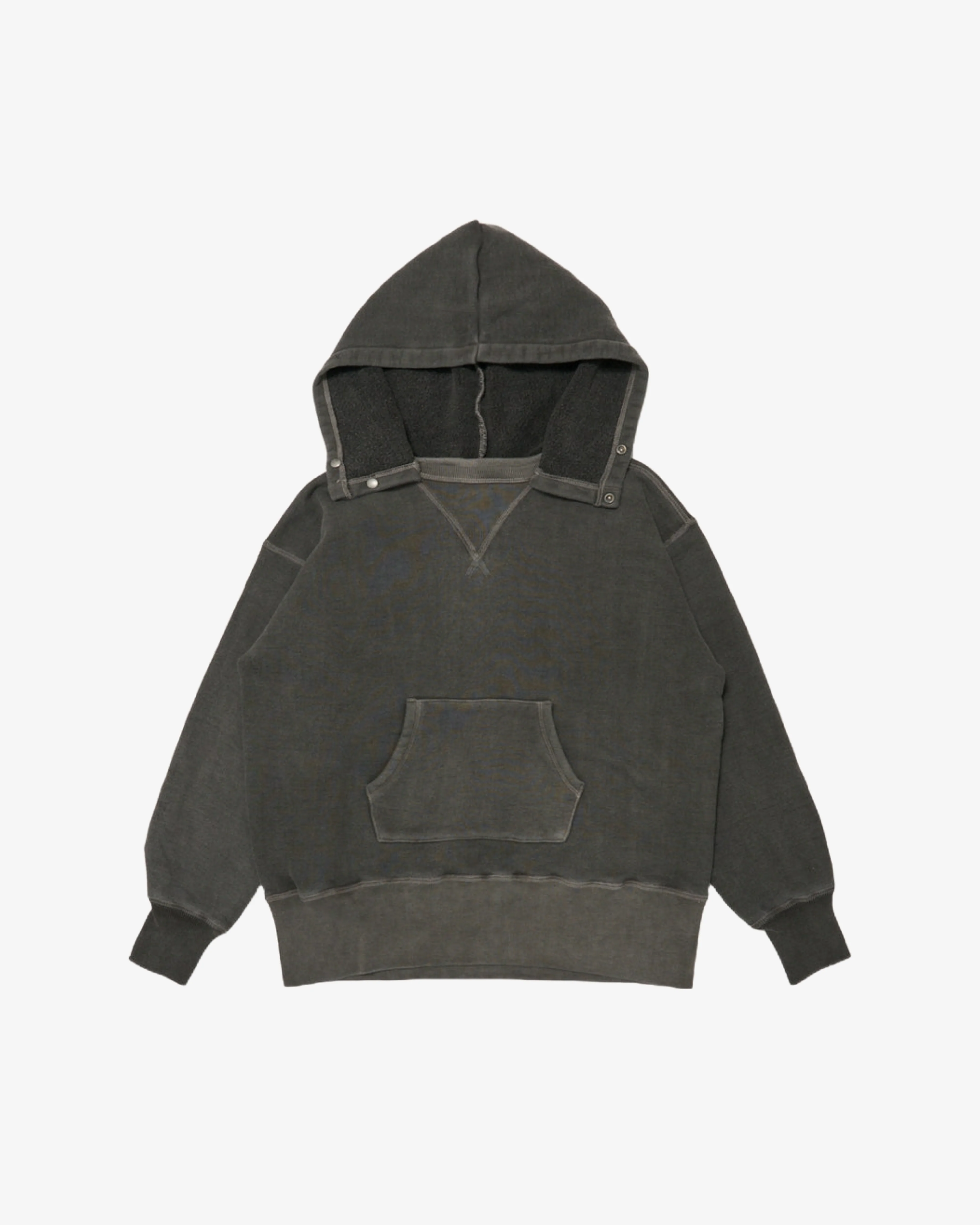 Taiga Takahashi - Men's Lot 620 After Hooded Sweat Shirt - (Sumi)