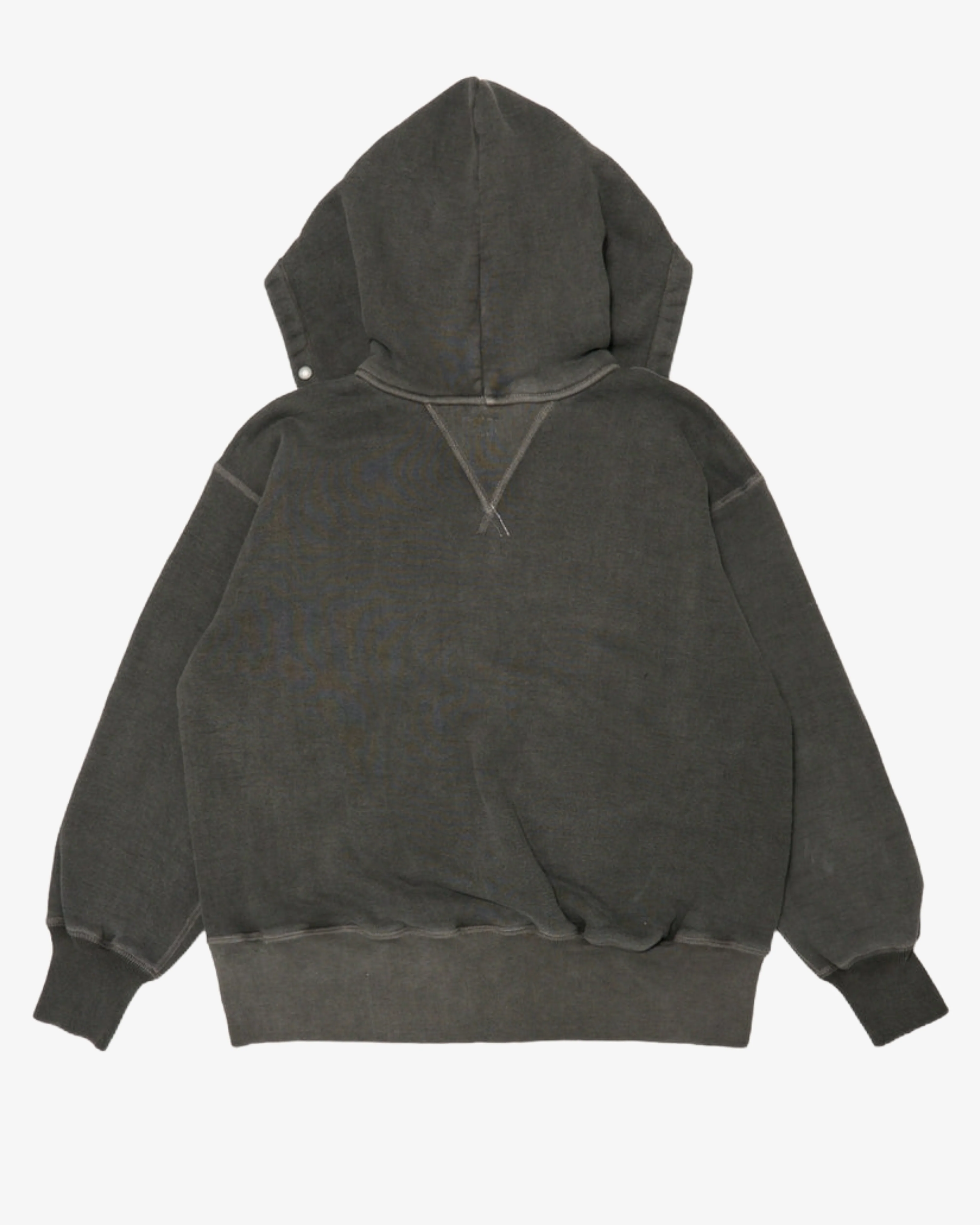 Taiga Takahashi - Men's Lot 620 After Hooded Sweat Shirt - (Sumi) - Image 2
