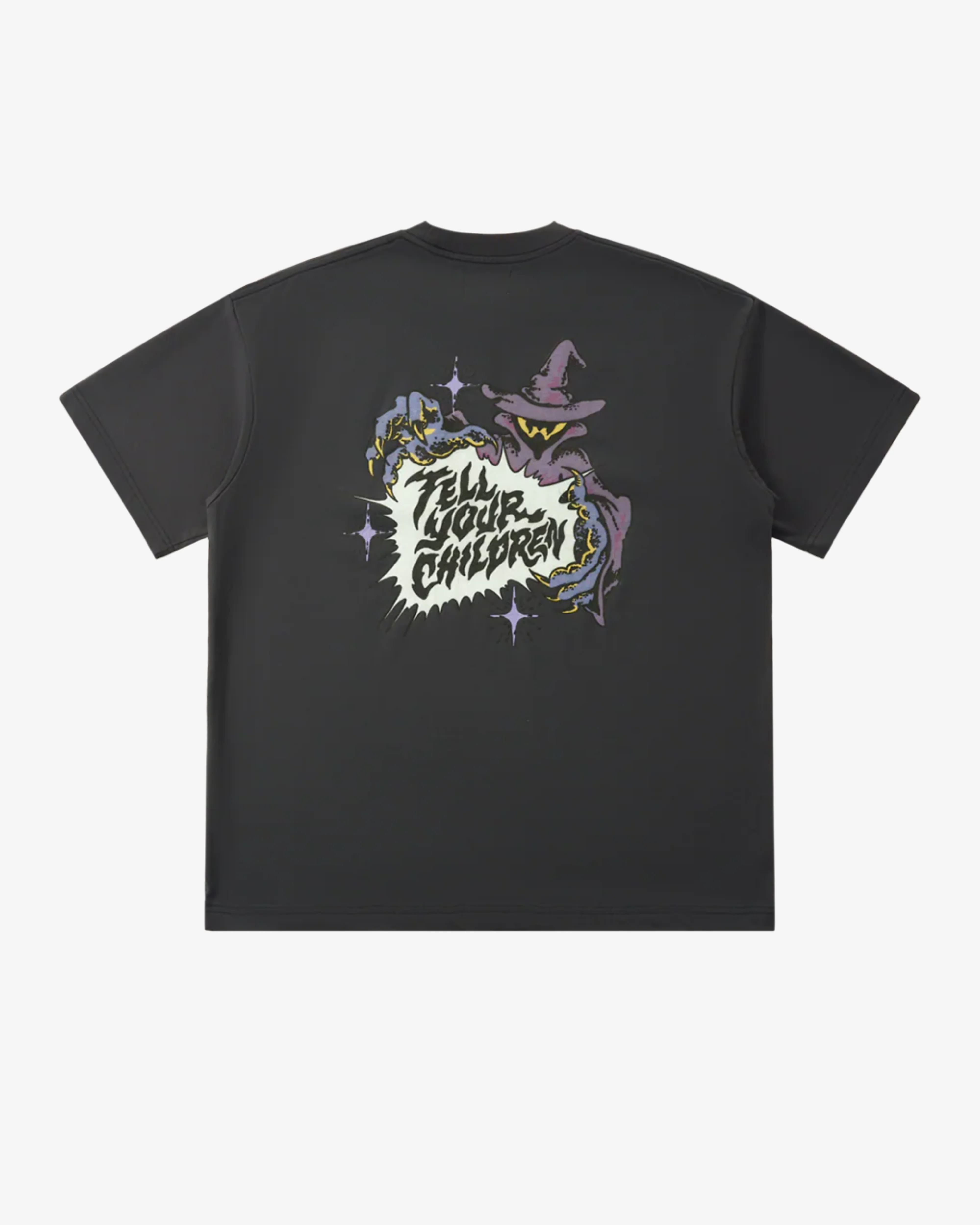 TELL YOUR CHILDREN - Men's Crystal Ball Tee - (Black) - Image 2