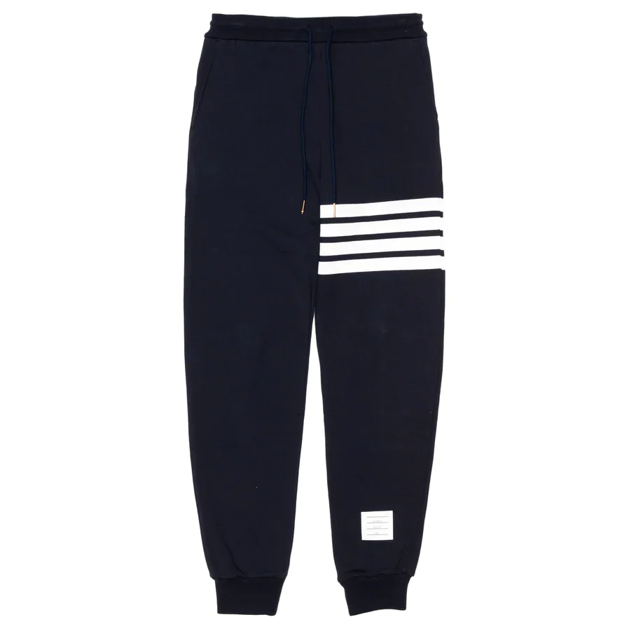 Thom Browne - Mens Classic Sweatpant With Engineered 4-Bar - (Navy)