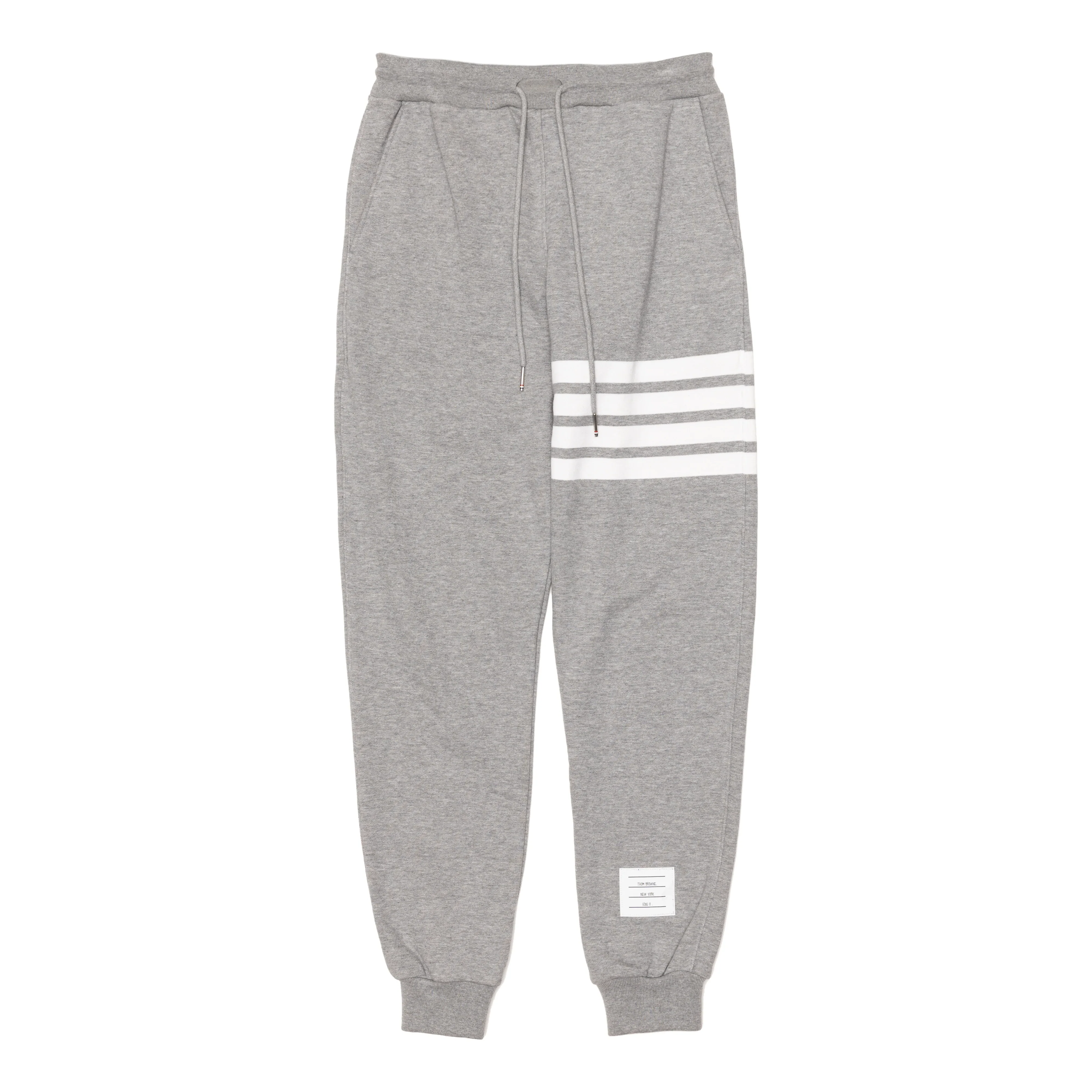 Thom Browne - Mens Classic Sweatpant With Engineered 4-Bar - (Light Grey)