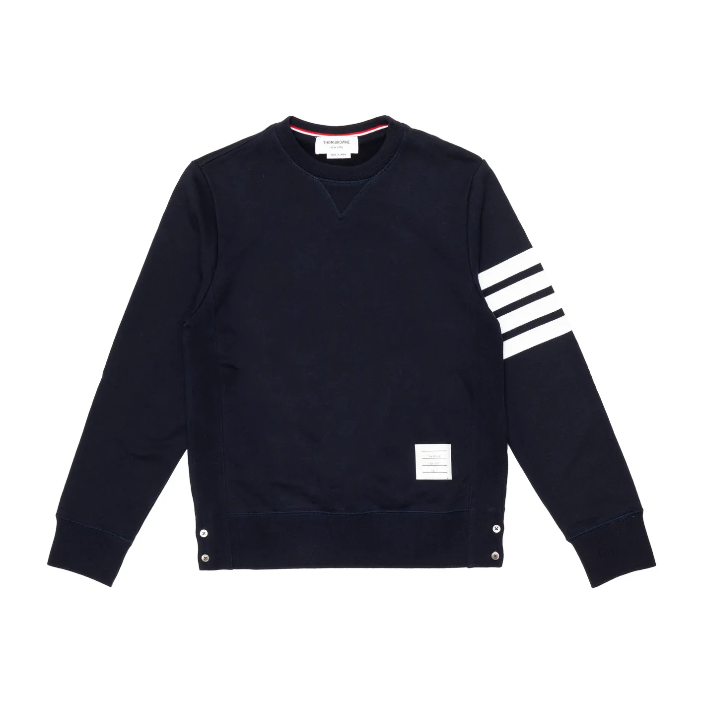 Thom Browne - Men's Classic Sweatshirt with Engine - (Navy MJT021H-00535)