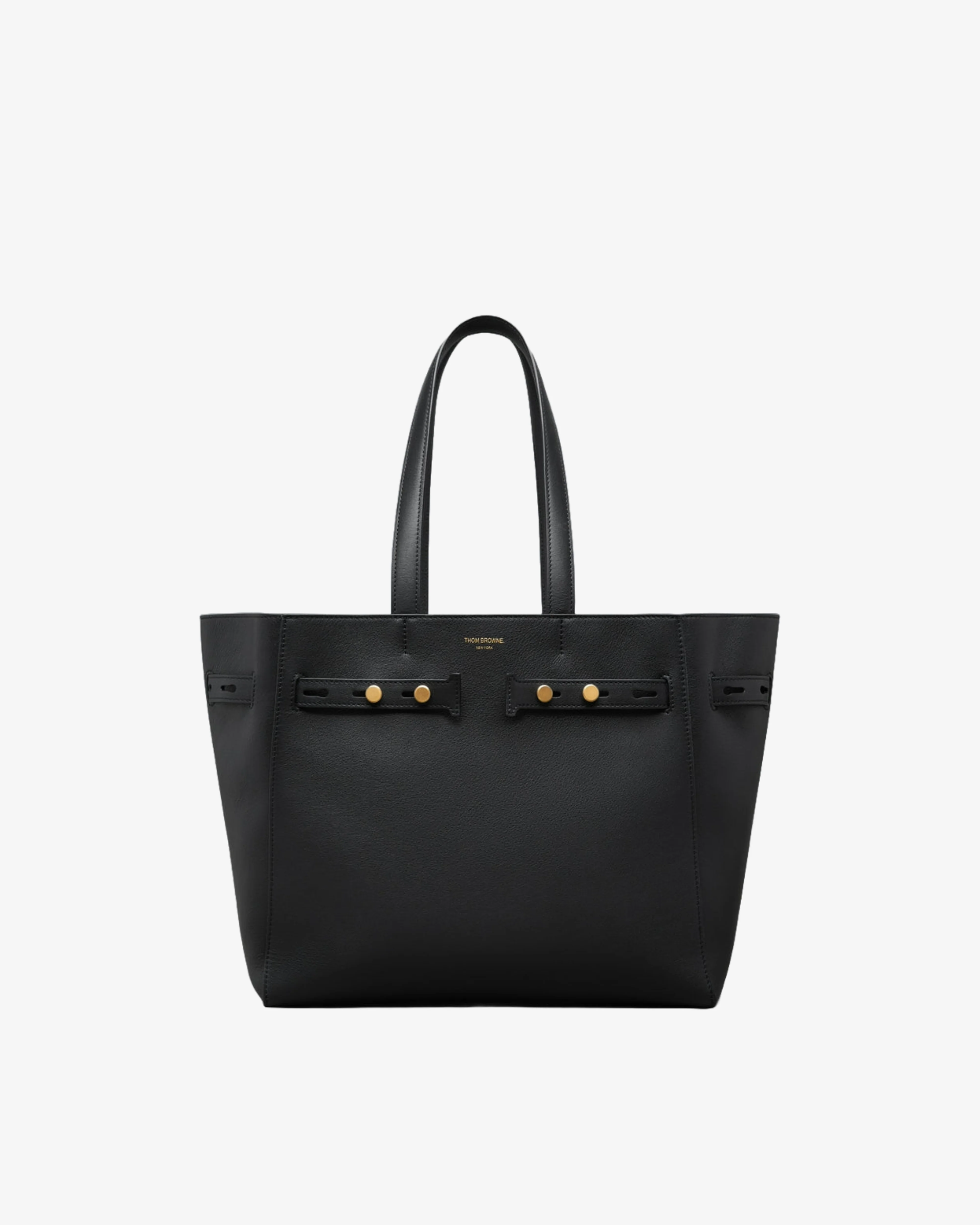Thom Browne - Women's Mrs. Thom Cabas Bag In Soft Calf Leather - (Black)