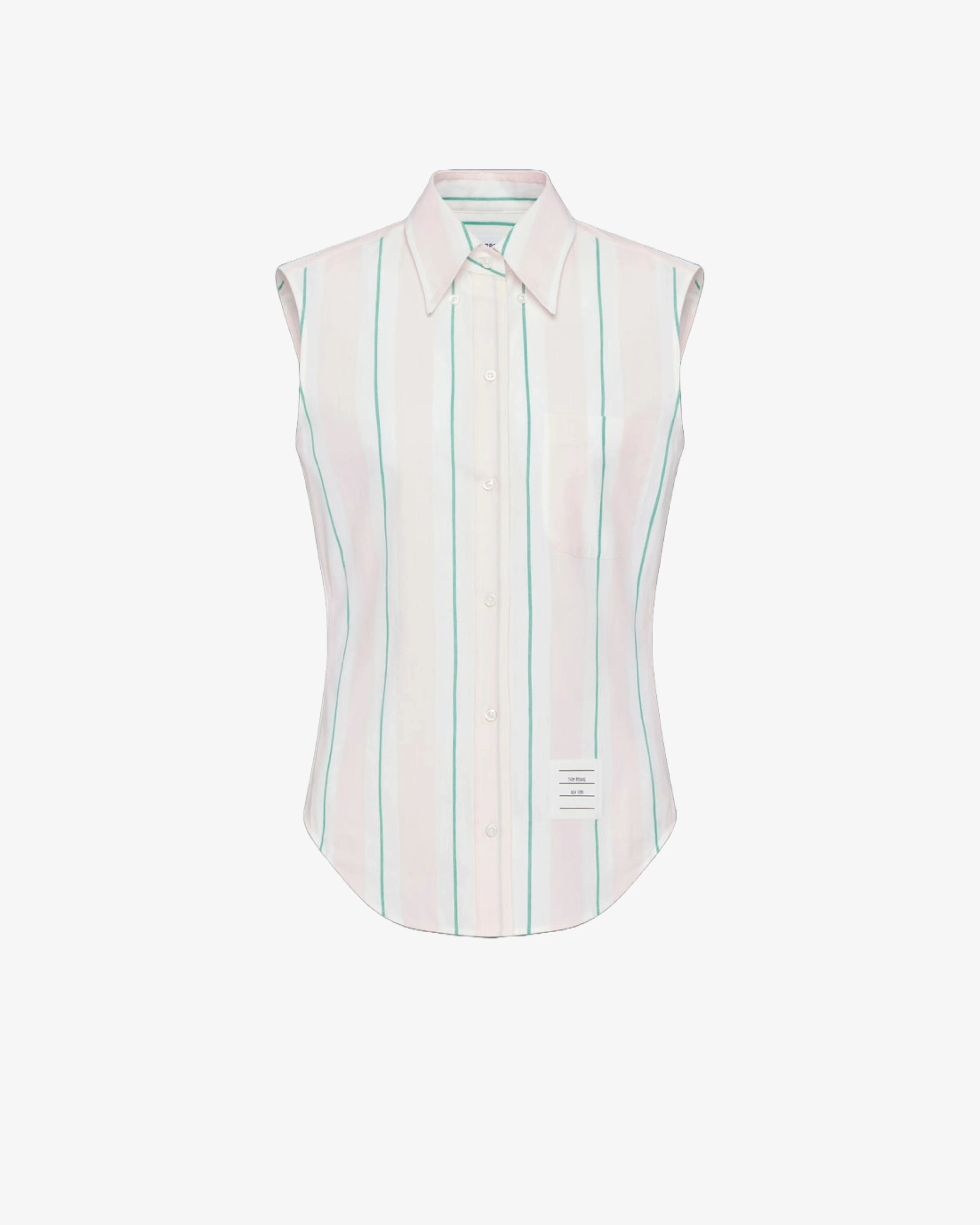 Thom Browne - Women's Sleeveless Classic Button Down - (Pink)