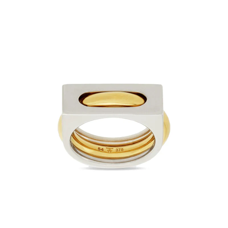 TOM WOOD - Cage Ring Single - (Silver) - Image 2